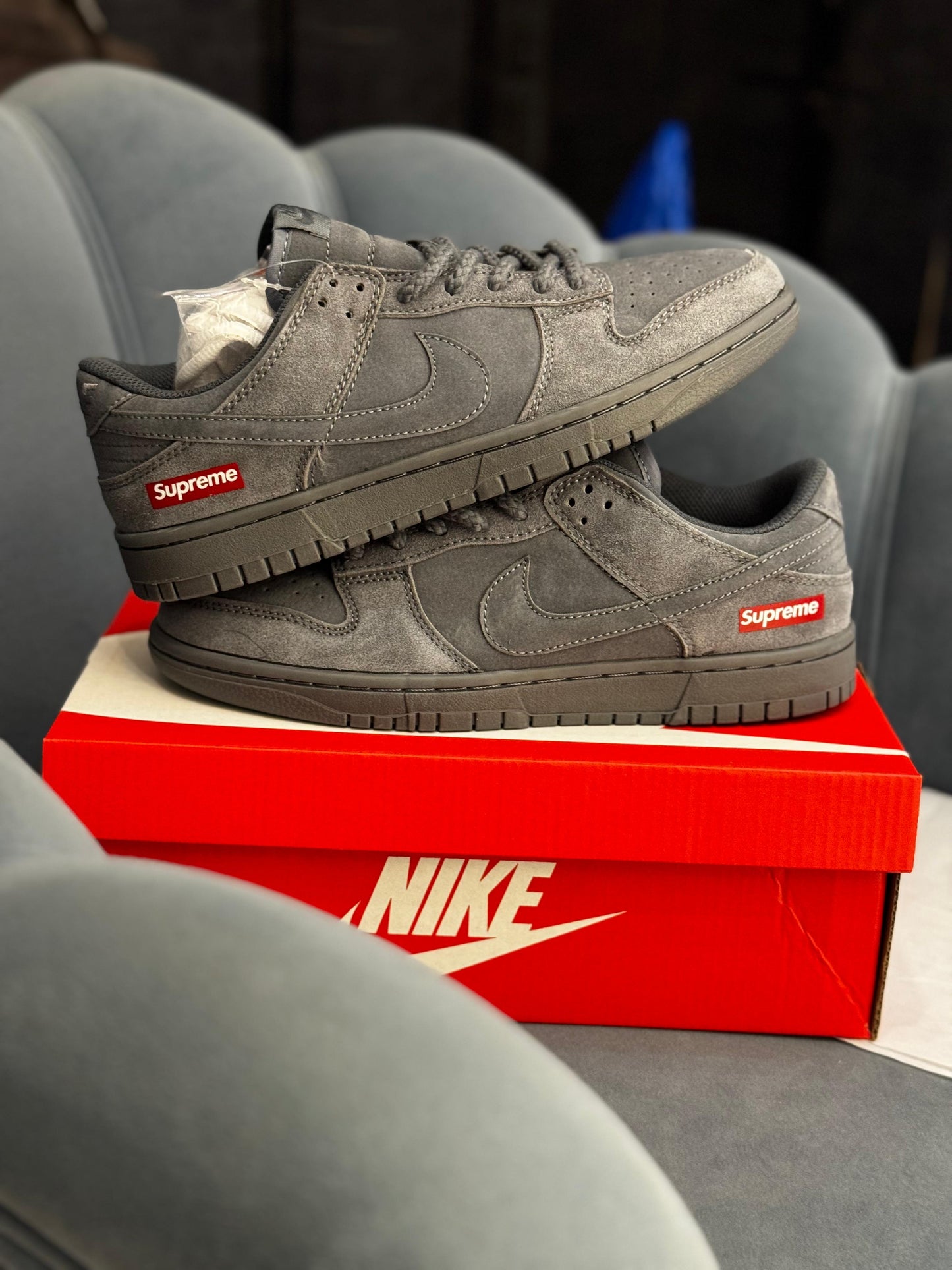 Nike sb dunk supreme wolf grey