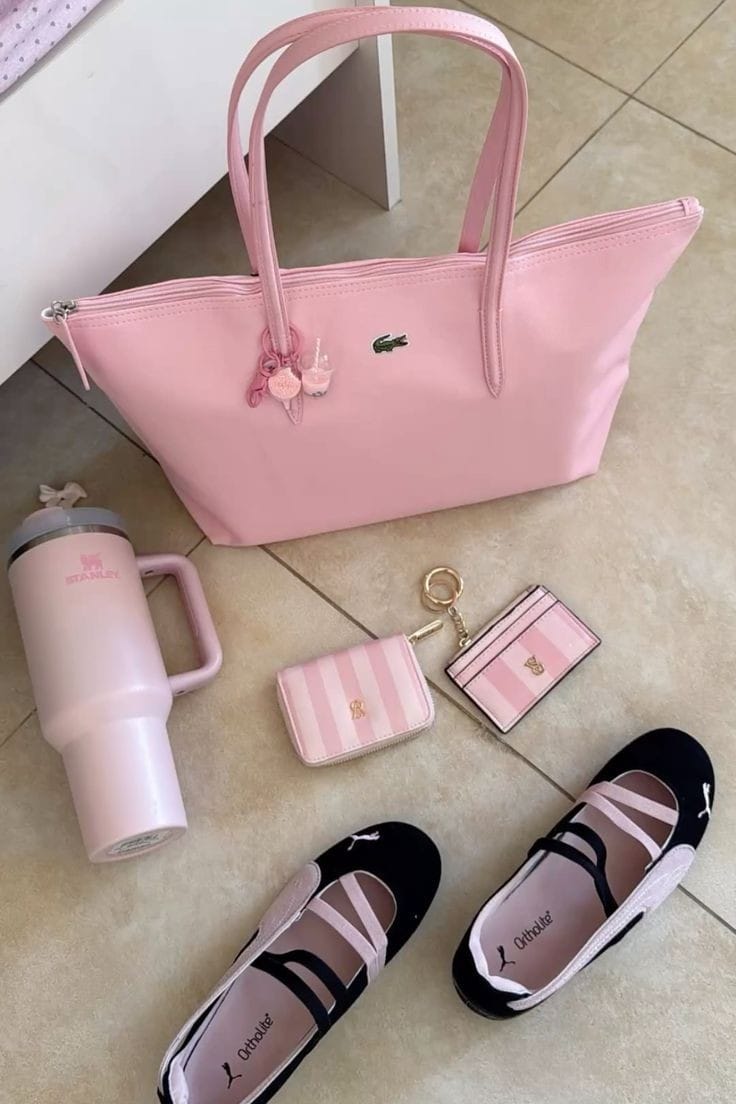 Lacoste totebag with polybag