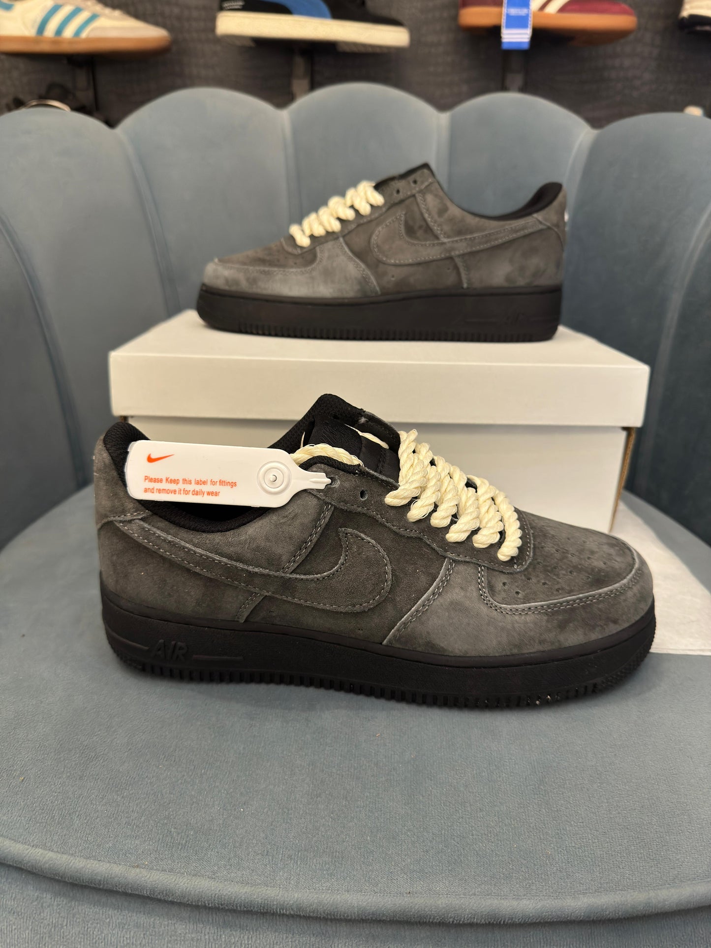 Nike airforce charcoal grey bigbang