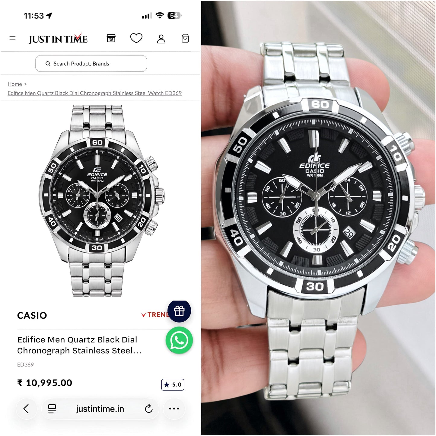 Casio edifice
