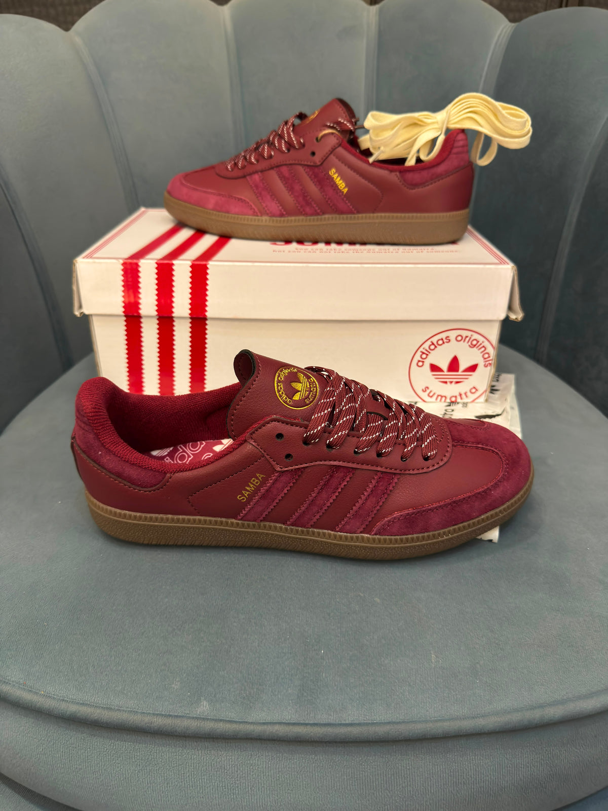 Adidas samba maroon sumatra