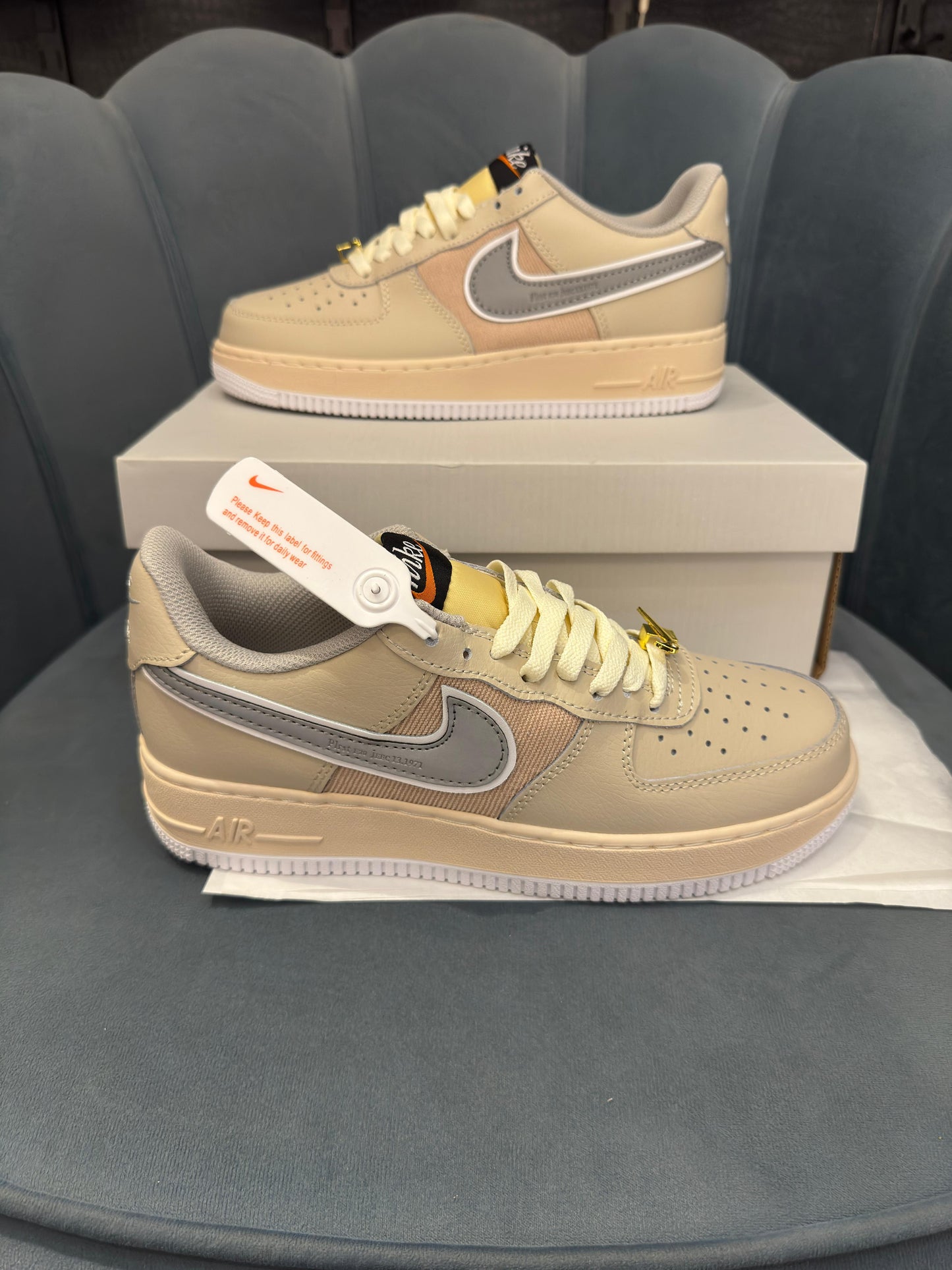 Nike airforce 1 low sand drift beige cream