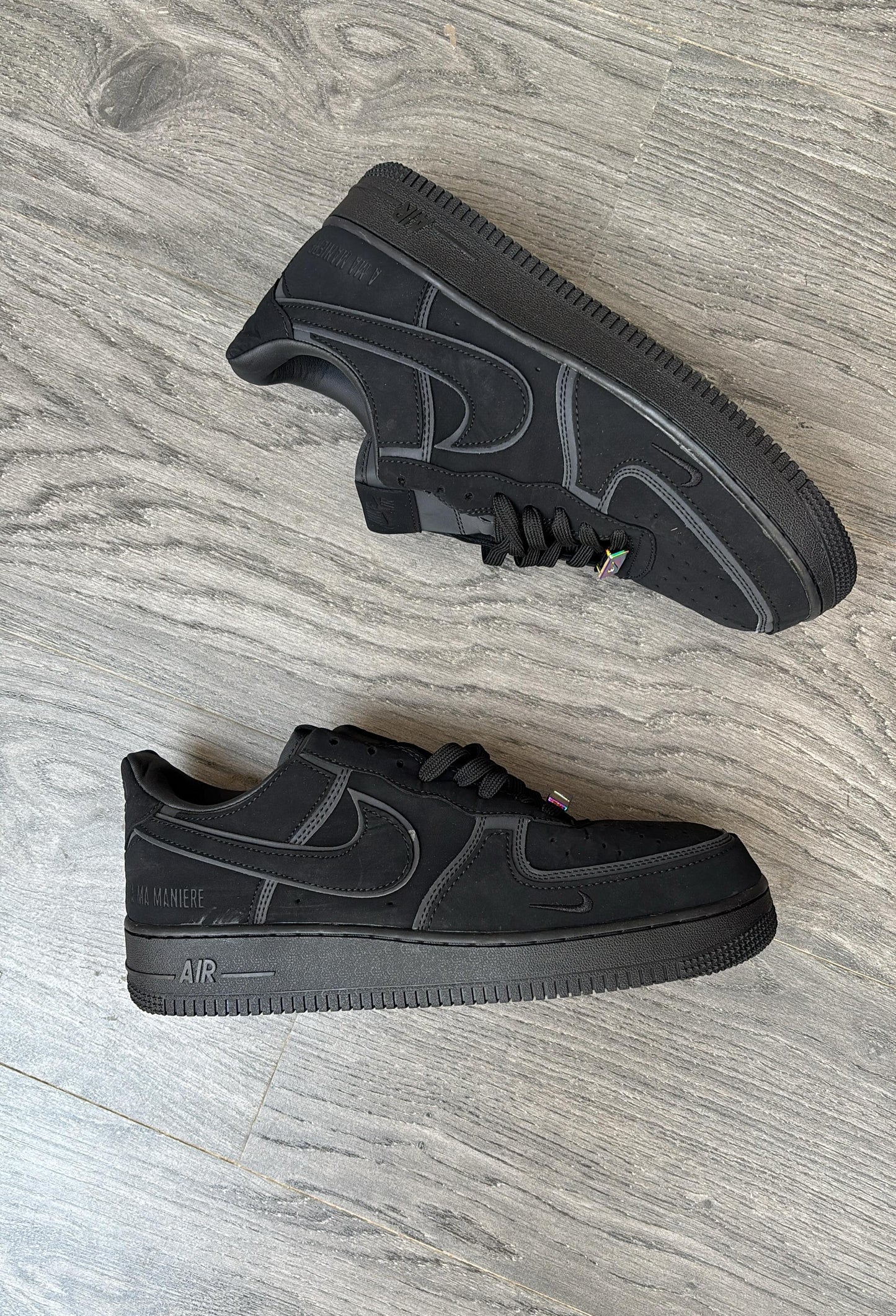 Nike airforce all originals black