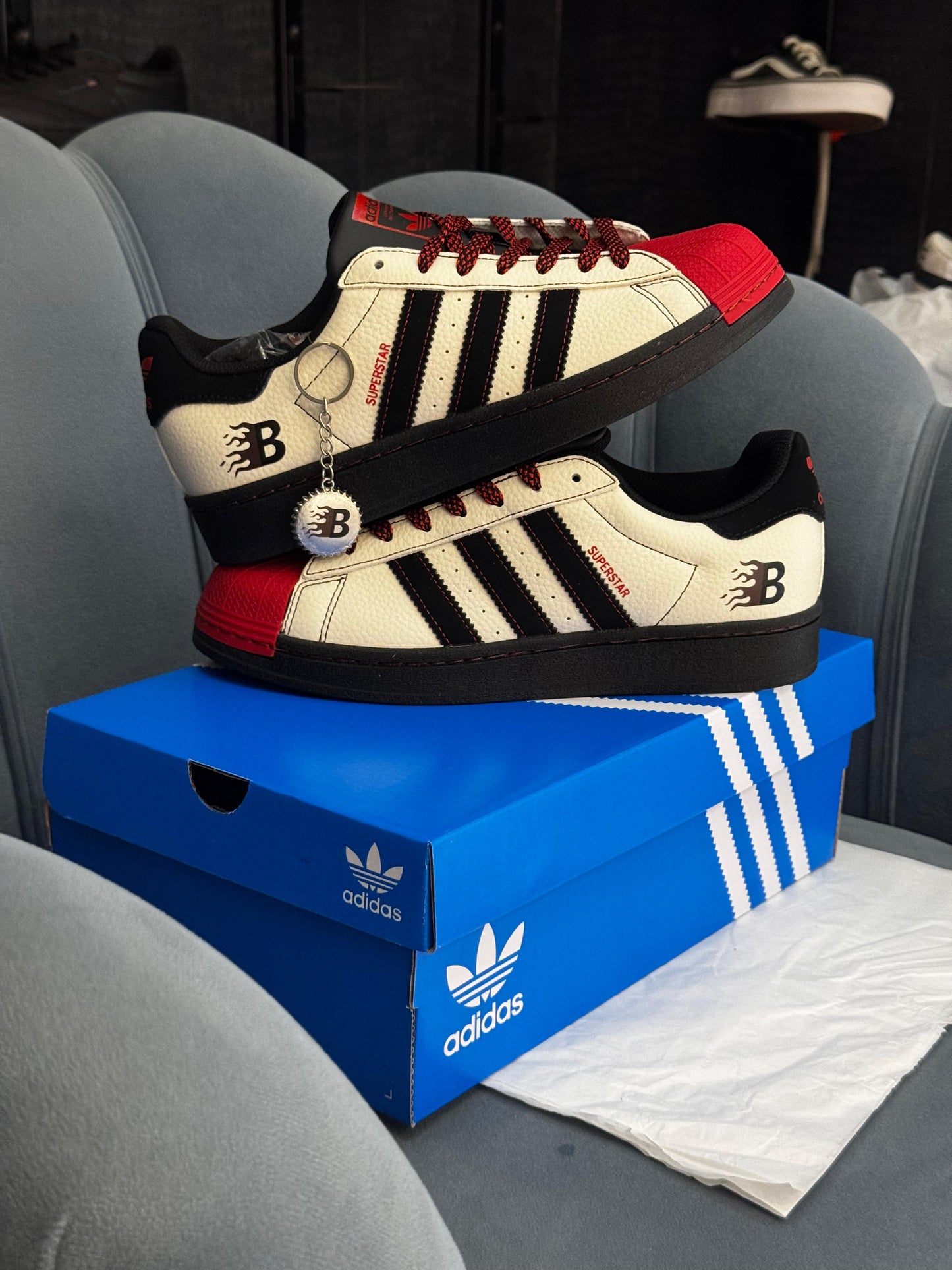 Adidas originals superstar x balmain