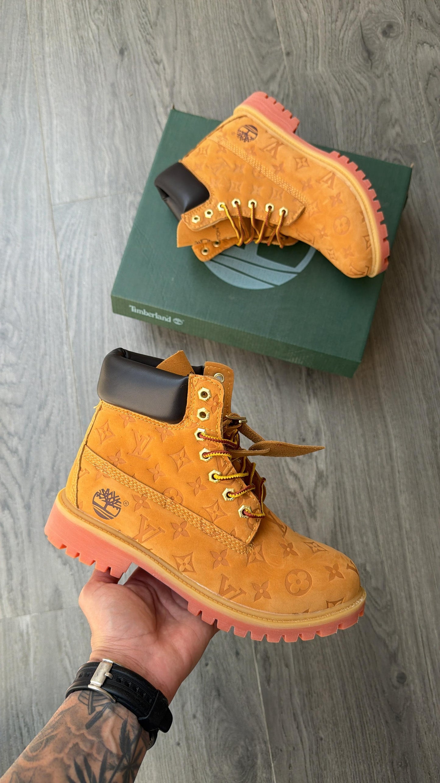 Timberland lv print tan