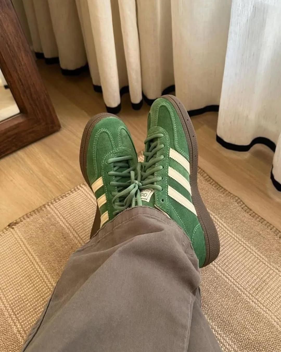 Adidas samba originals handball spezial green