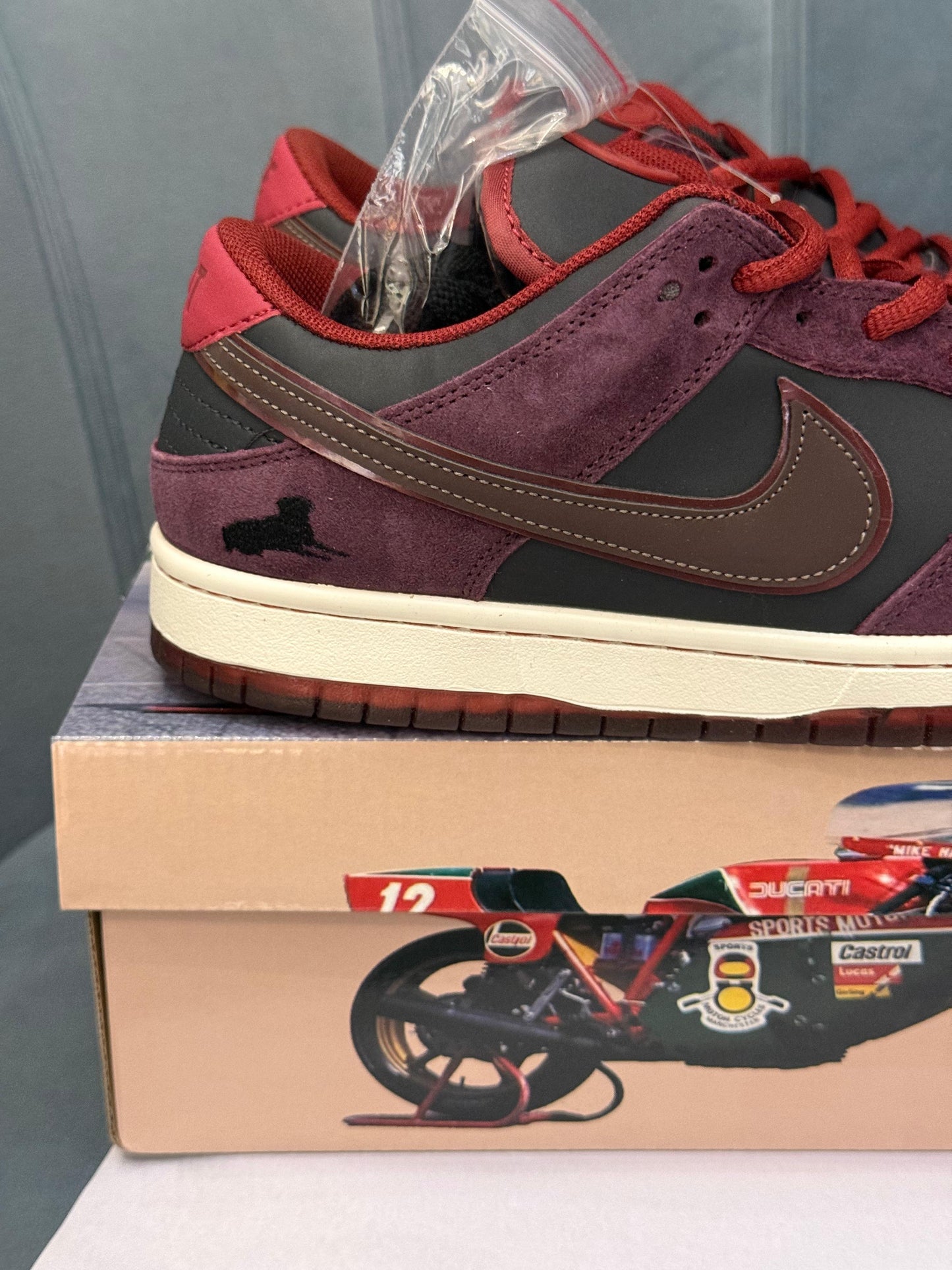 Nike sb dunk x riot skate shop