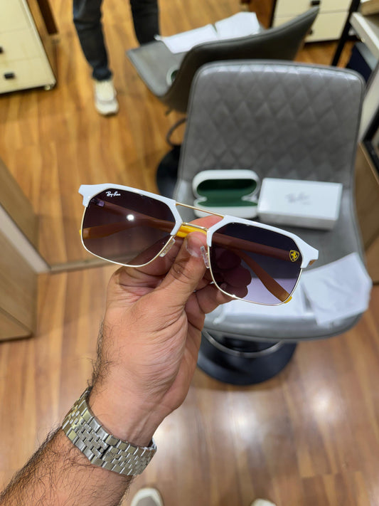Rayban Ferrari yellow