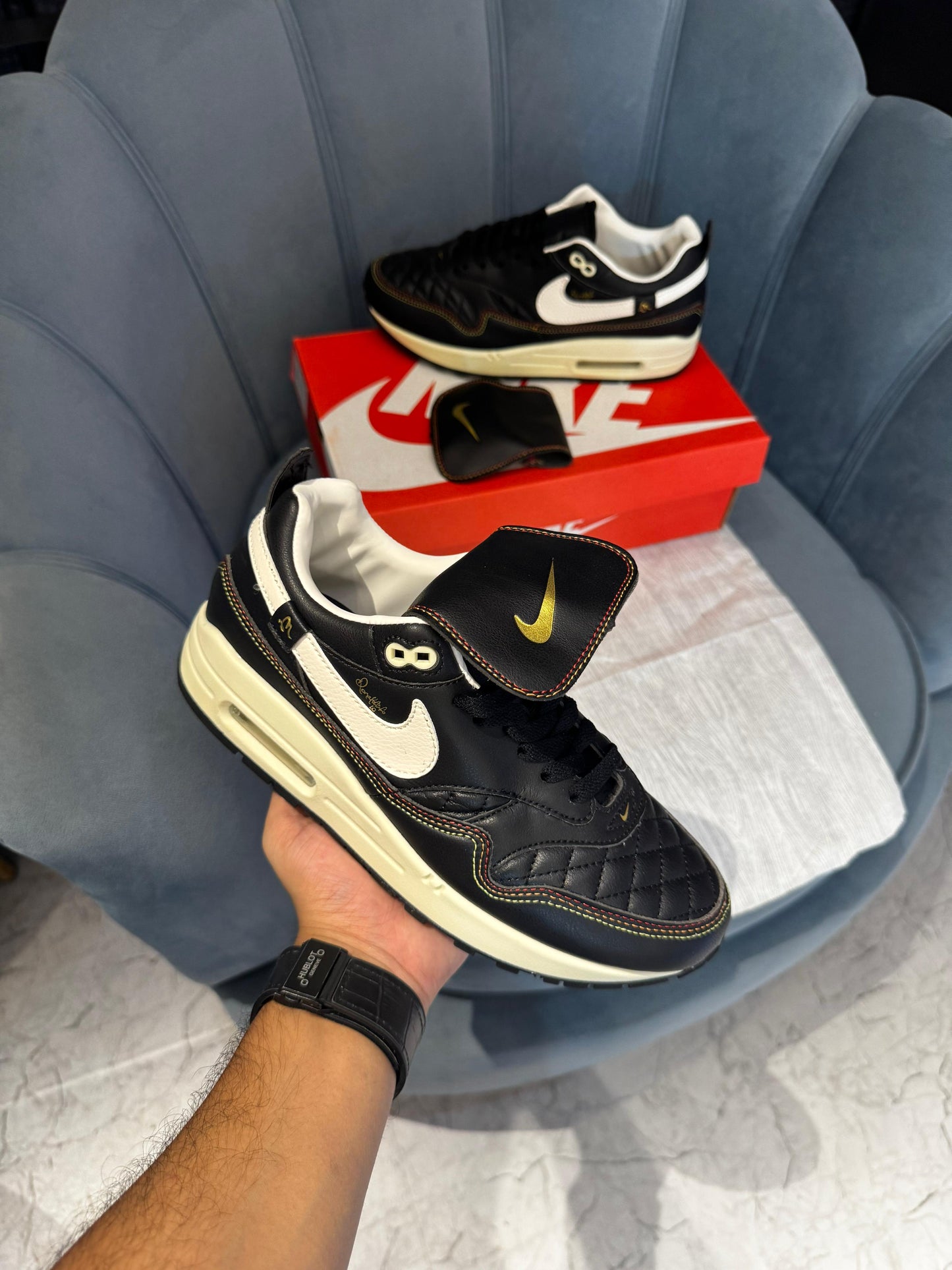 Air max 1 ronaldinho tiempo bespoke by margiello