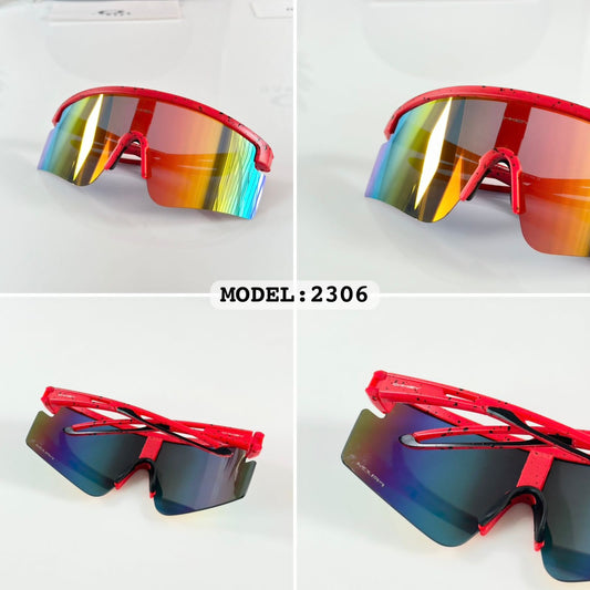Oakley red orange mercury