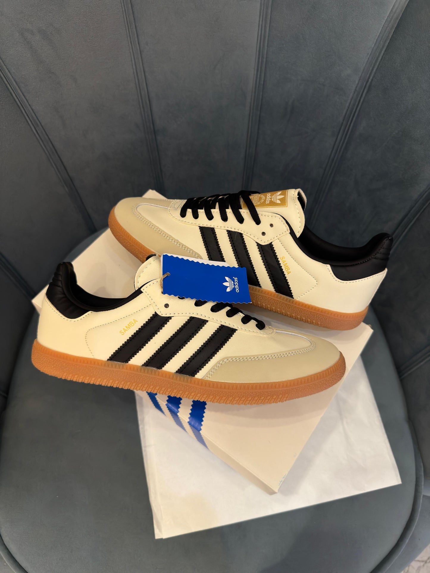 Adidas samba og cream white sand strata