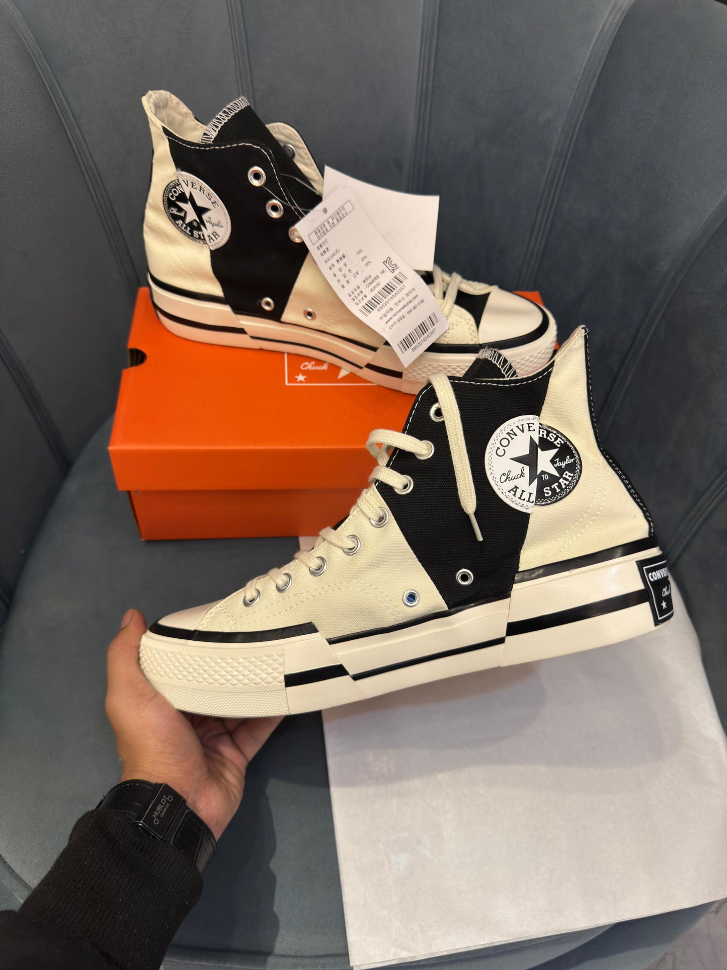 Converse chuck mid plus oreo