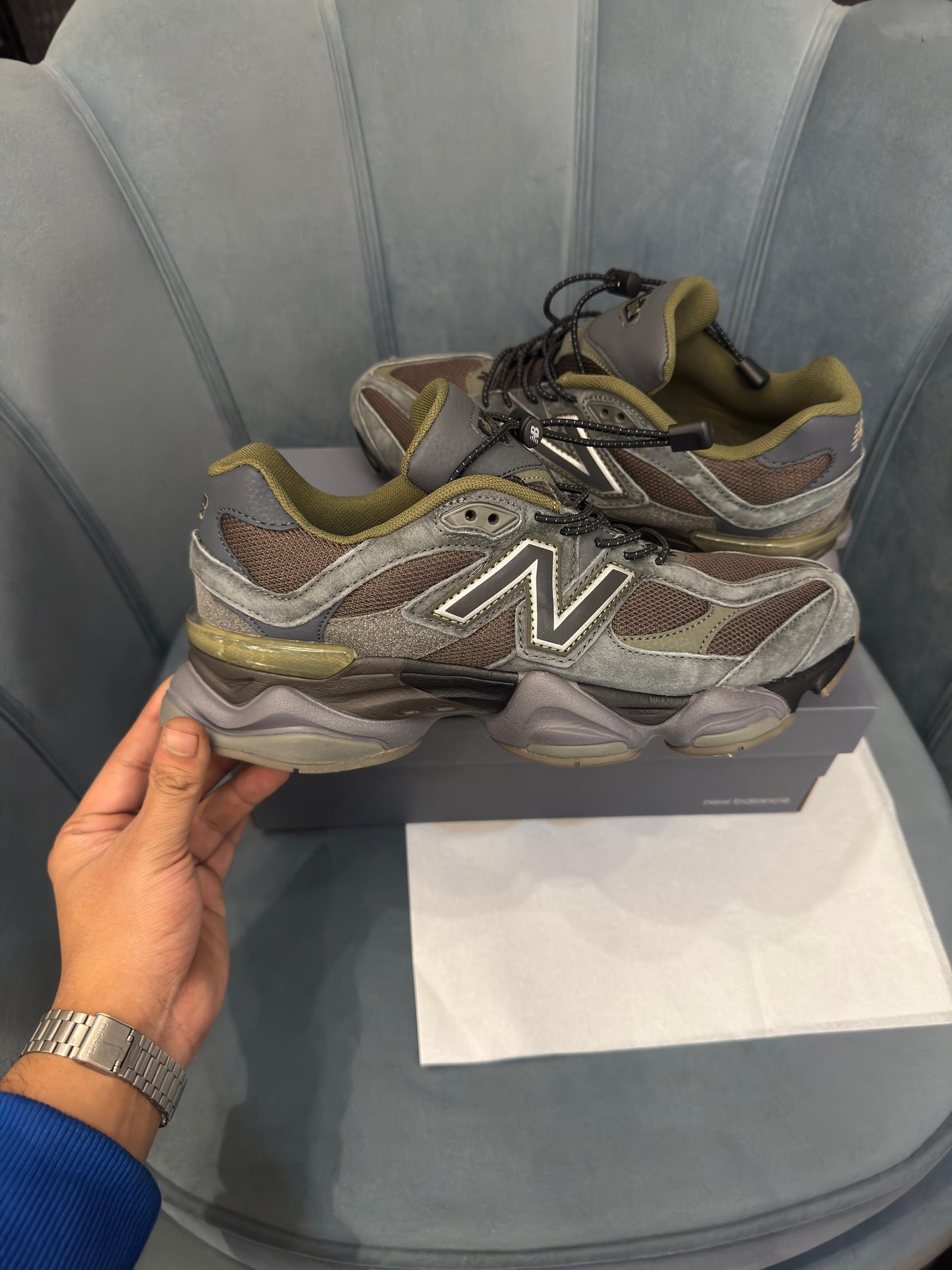 New balance 9060 blacktop dark moss