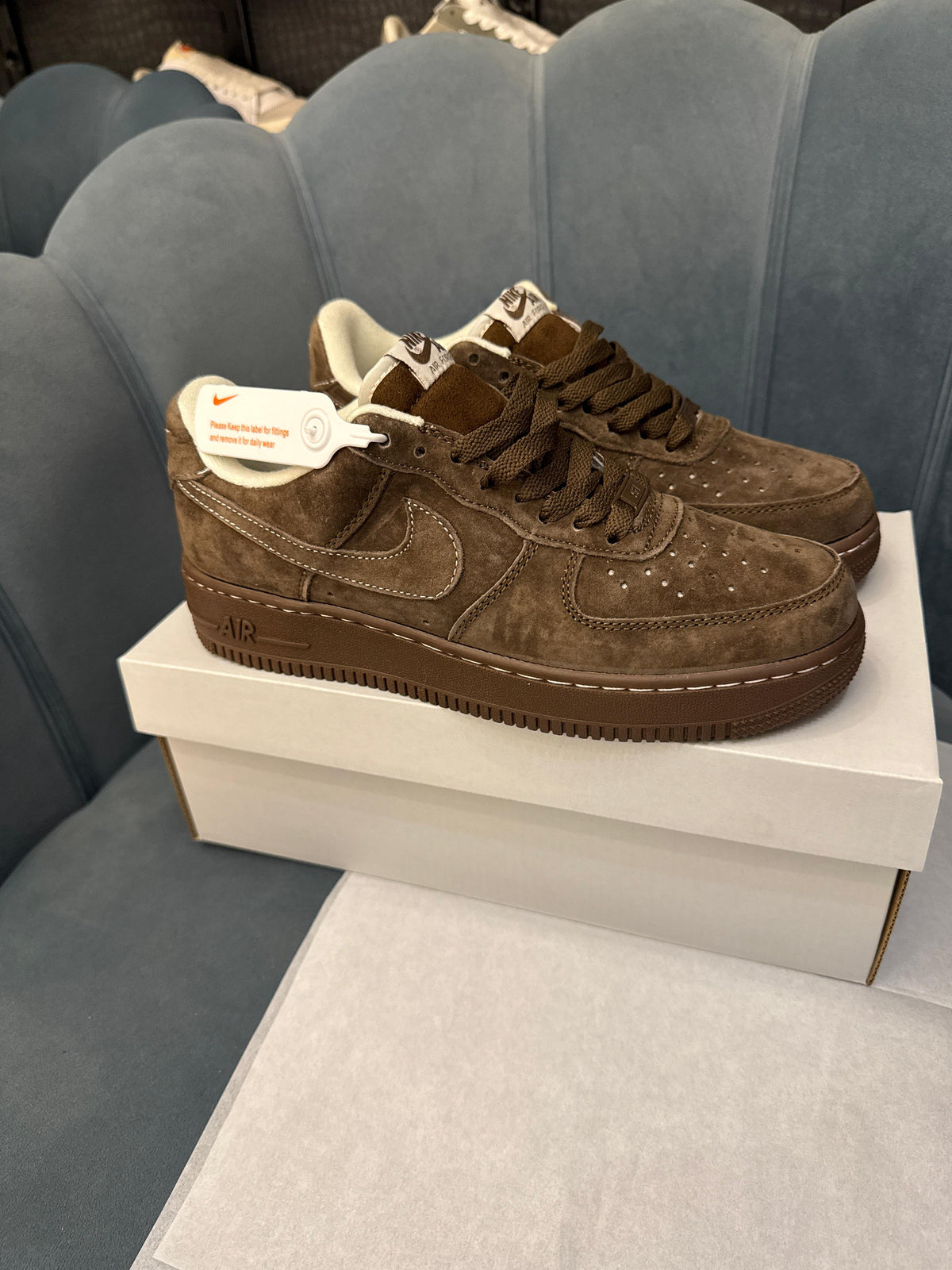 Nike airforce 1 cacao wow