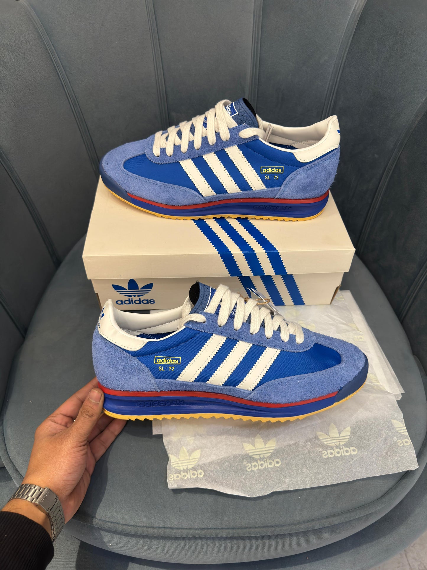 Adidas originals sl 72 blue