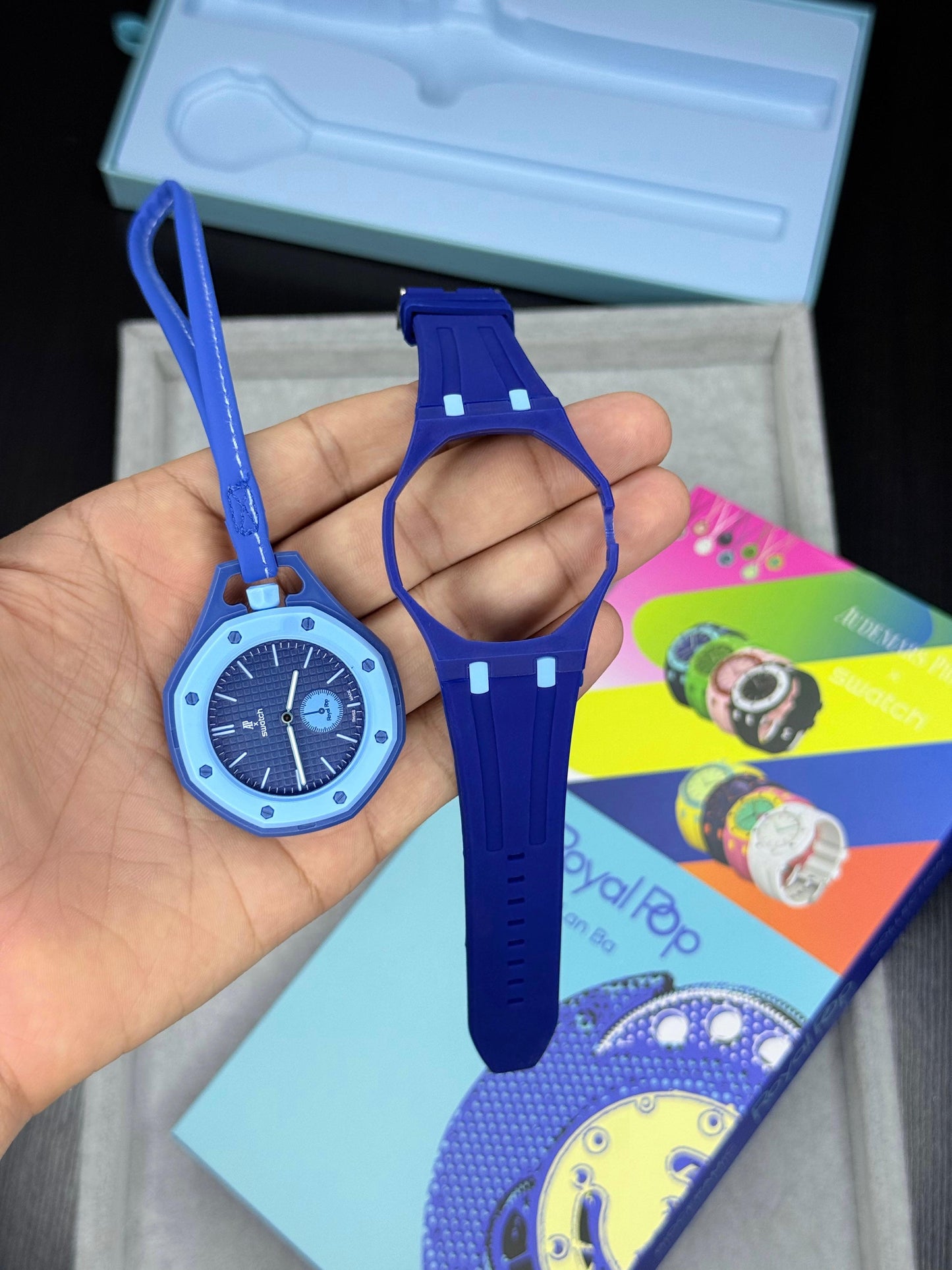 Audemars piguet x swatch royal pop