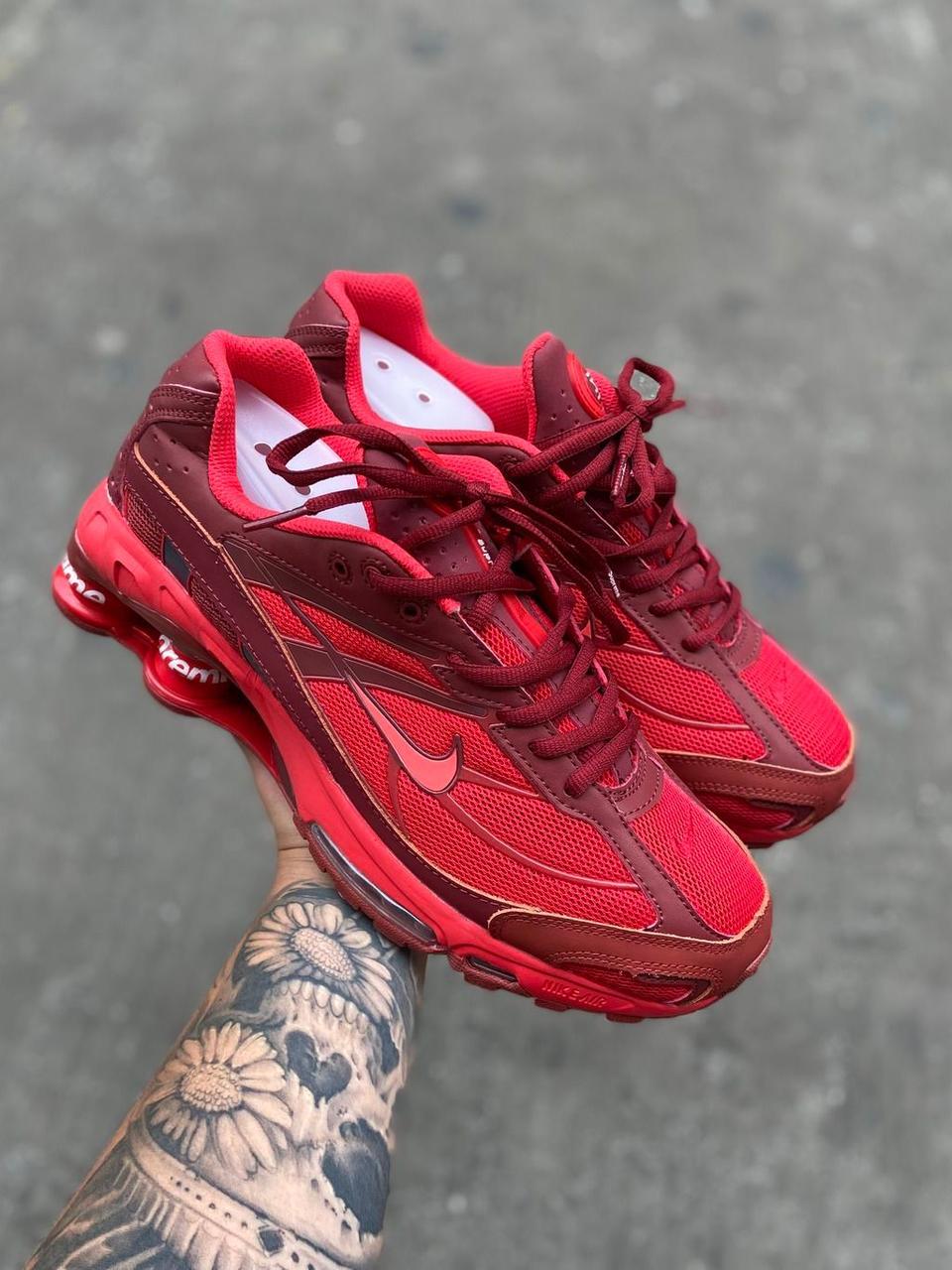 Nike shox 2205 red grey