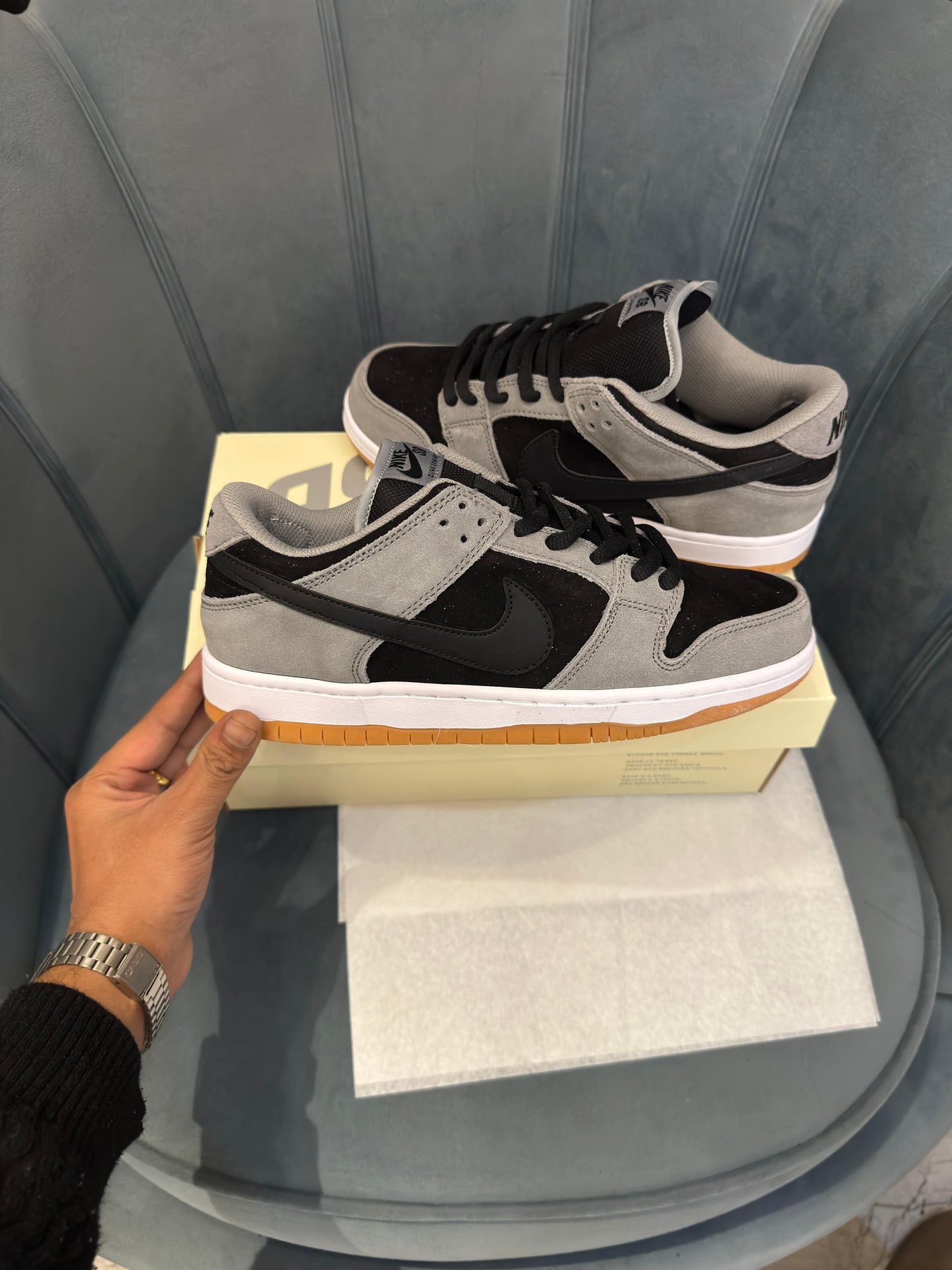 Nike sb dunk dark smoke grey