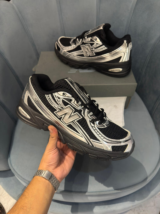 New balance 740 black silver