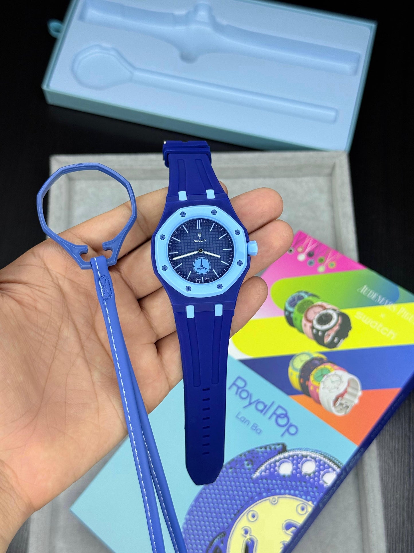 Audemars piguet x swatch royal pop
