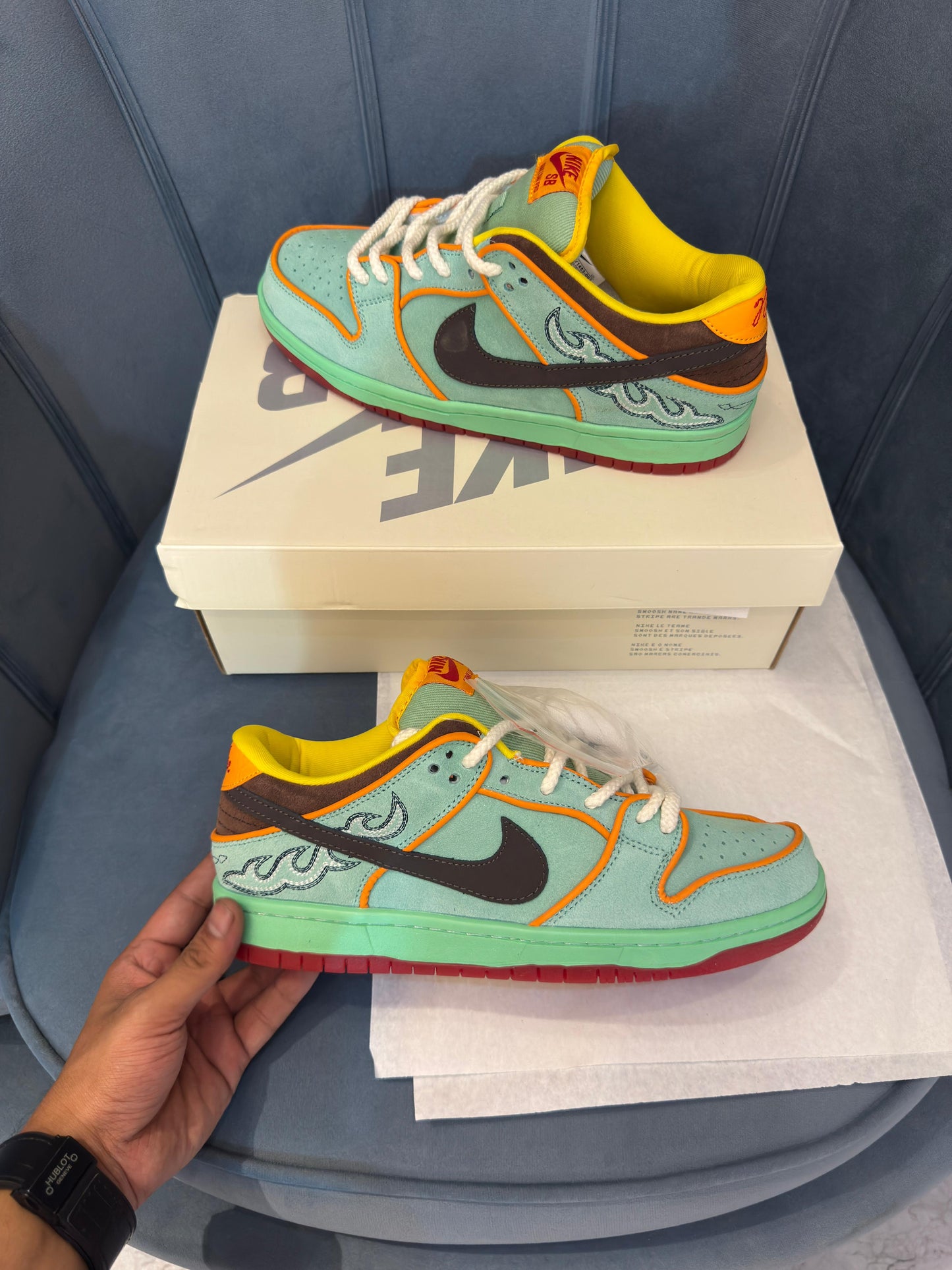 Nike sb dunk rodeo tourmaline