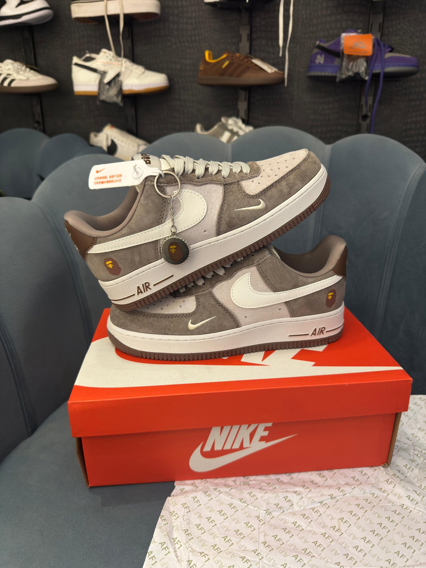 Nike airforce1 x bape