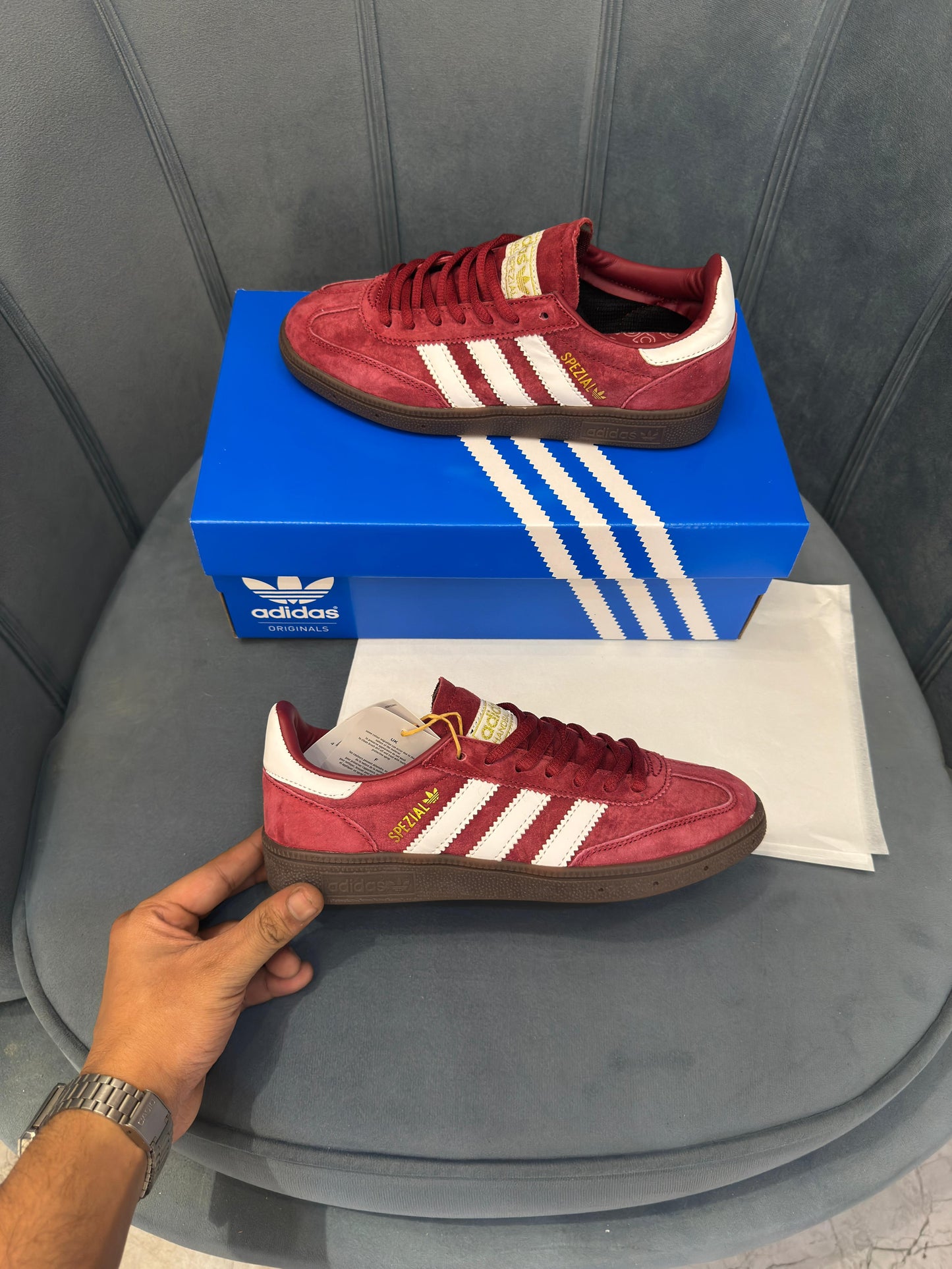 Adidas originals handball spezial cherry