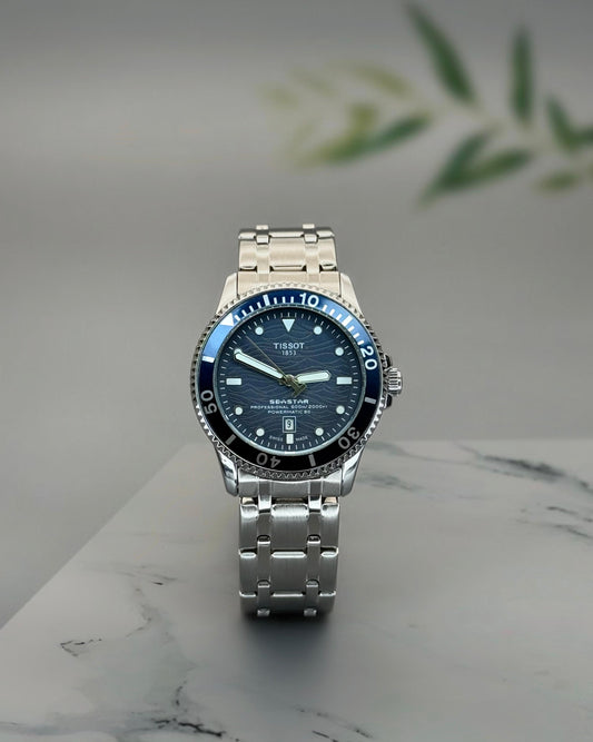 Tissot seastar blue dial