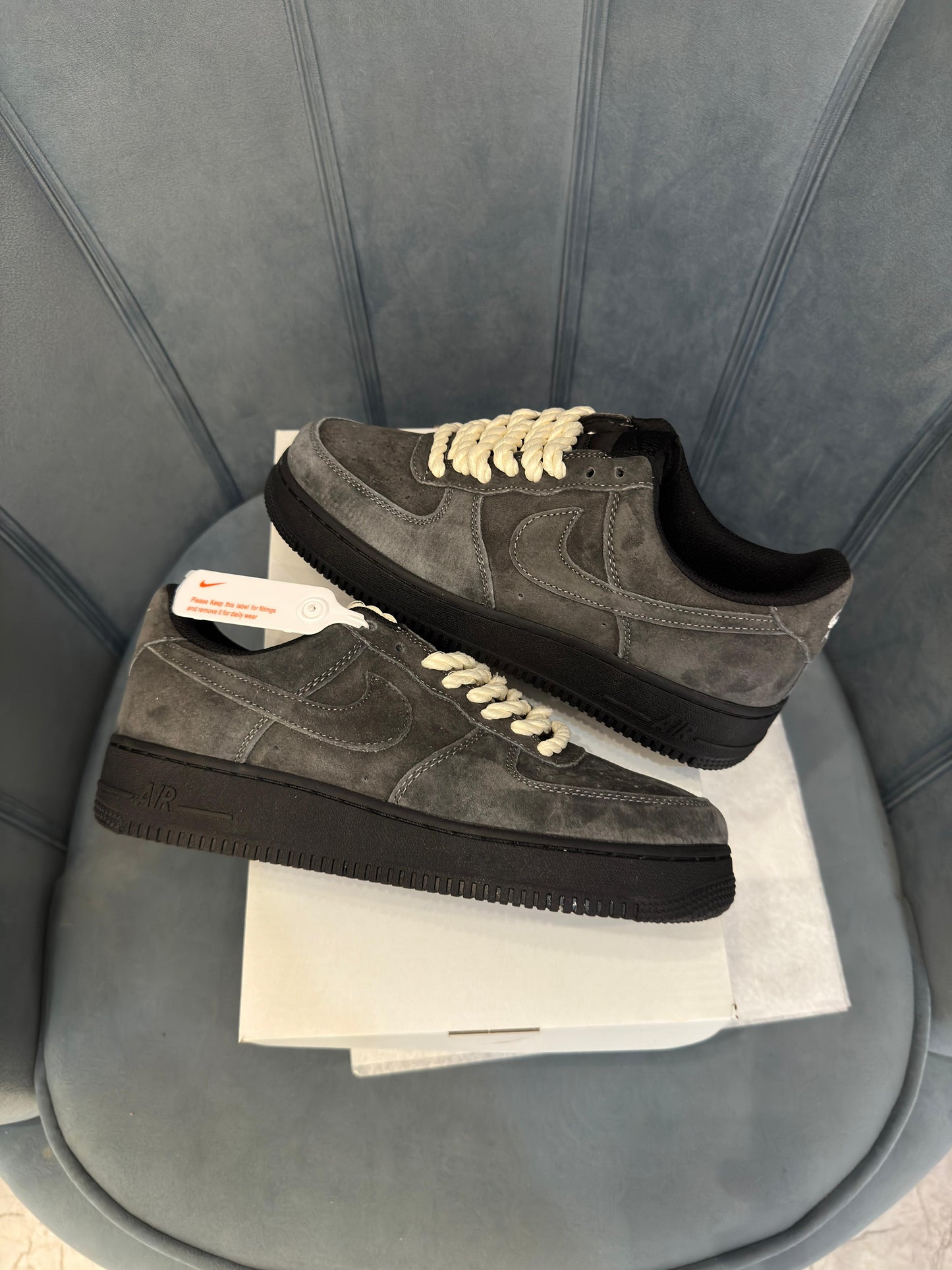 Nike airforce charcoal grey bigbang