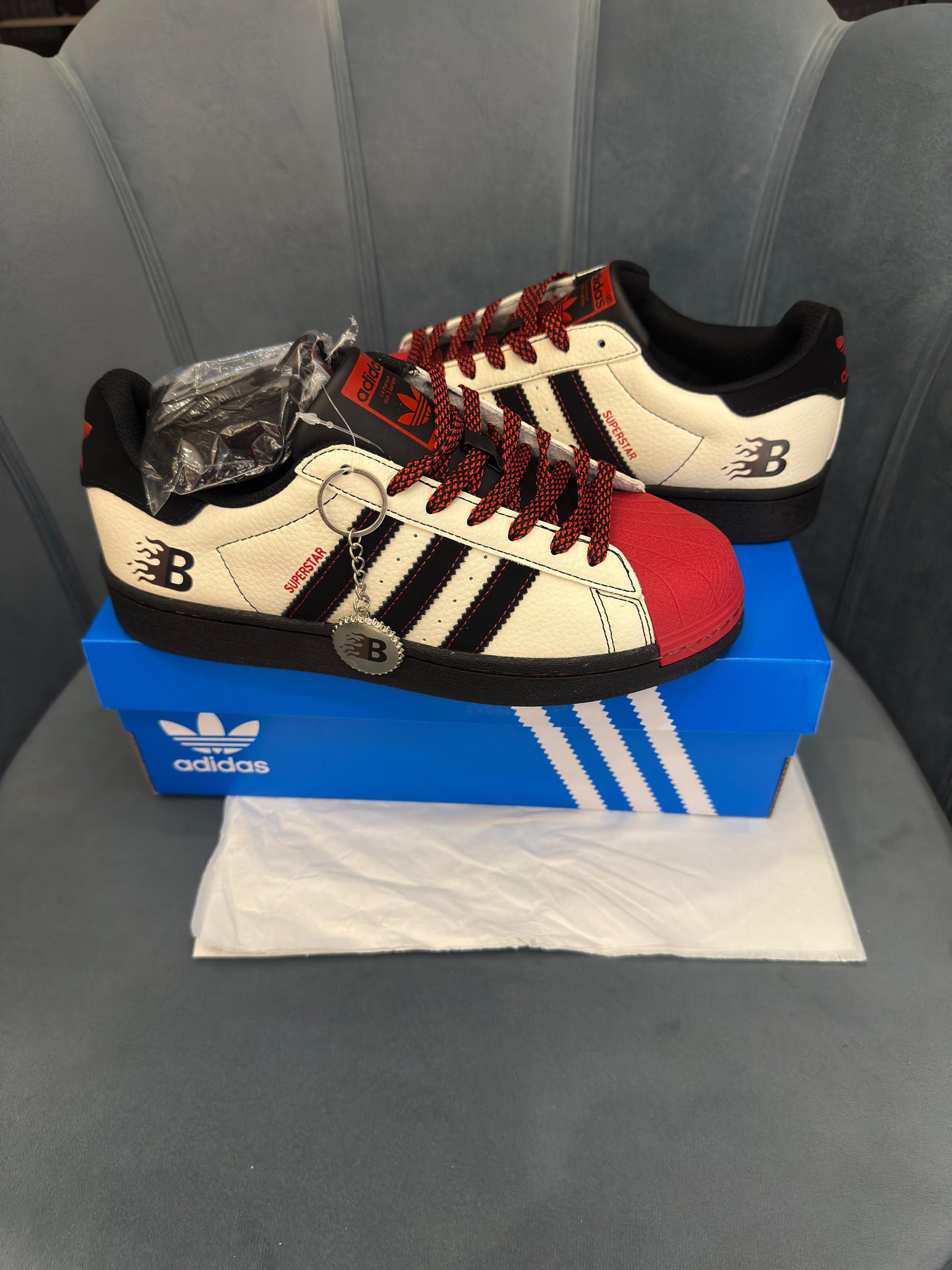 Adidas originals superstar x balmain