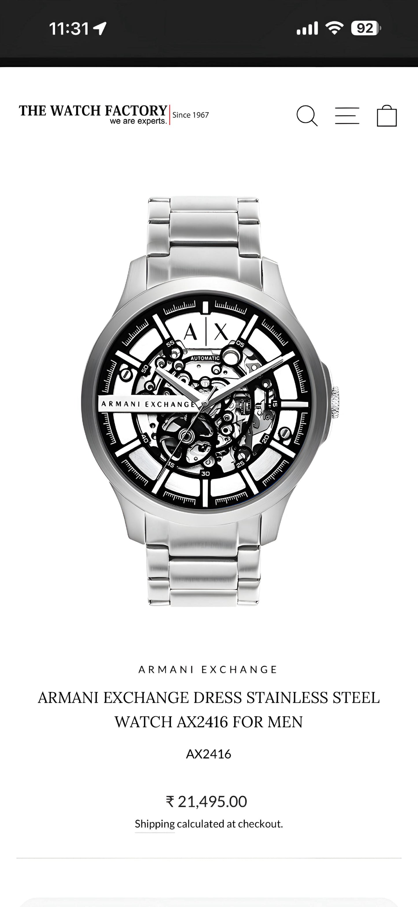 Armani exchange