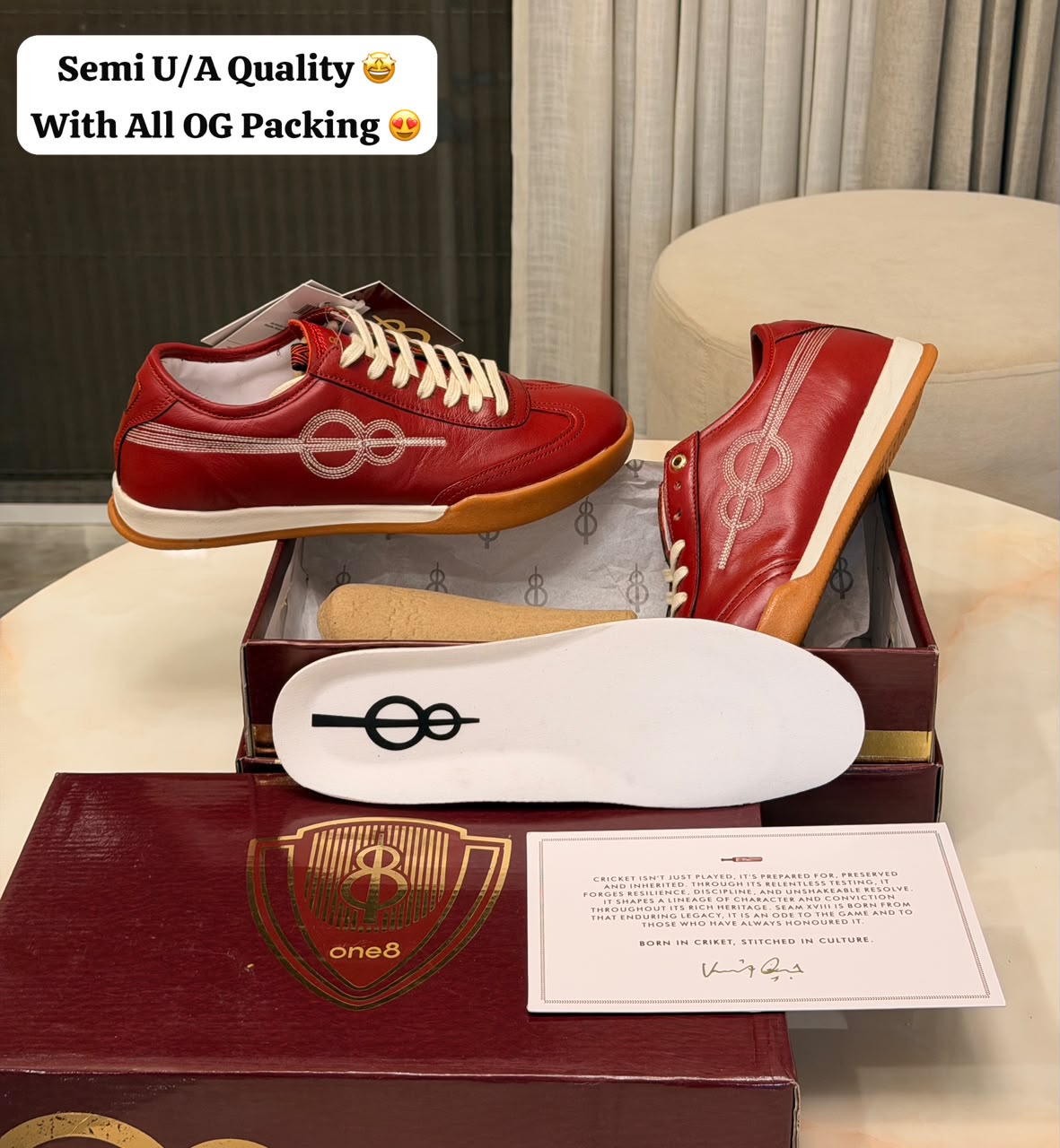 ONE8 SEAM XVIII X CHERRY