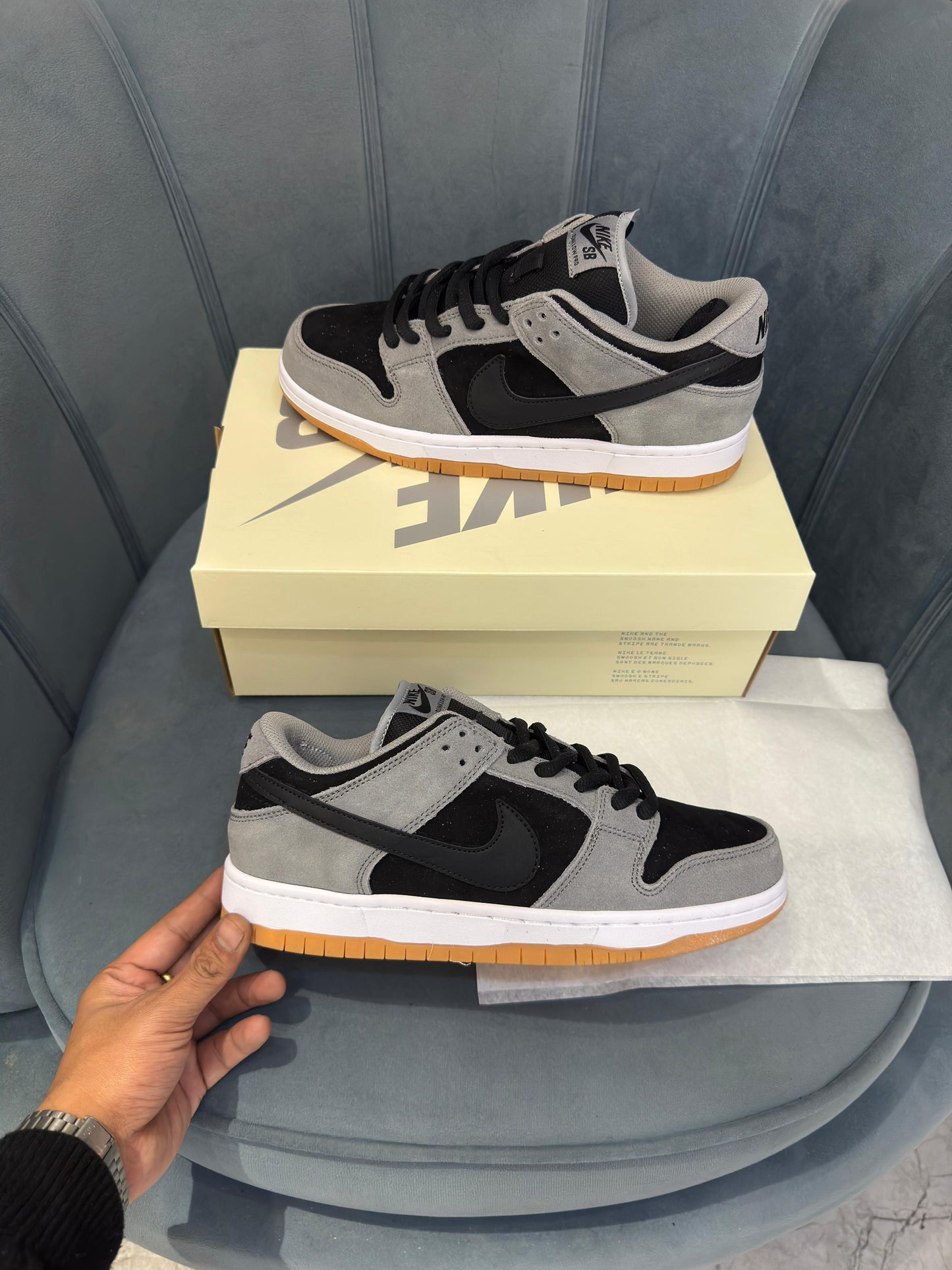 Nike sb dunk dark smoke grey