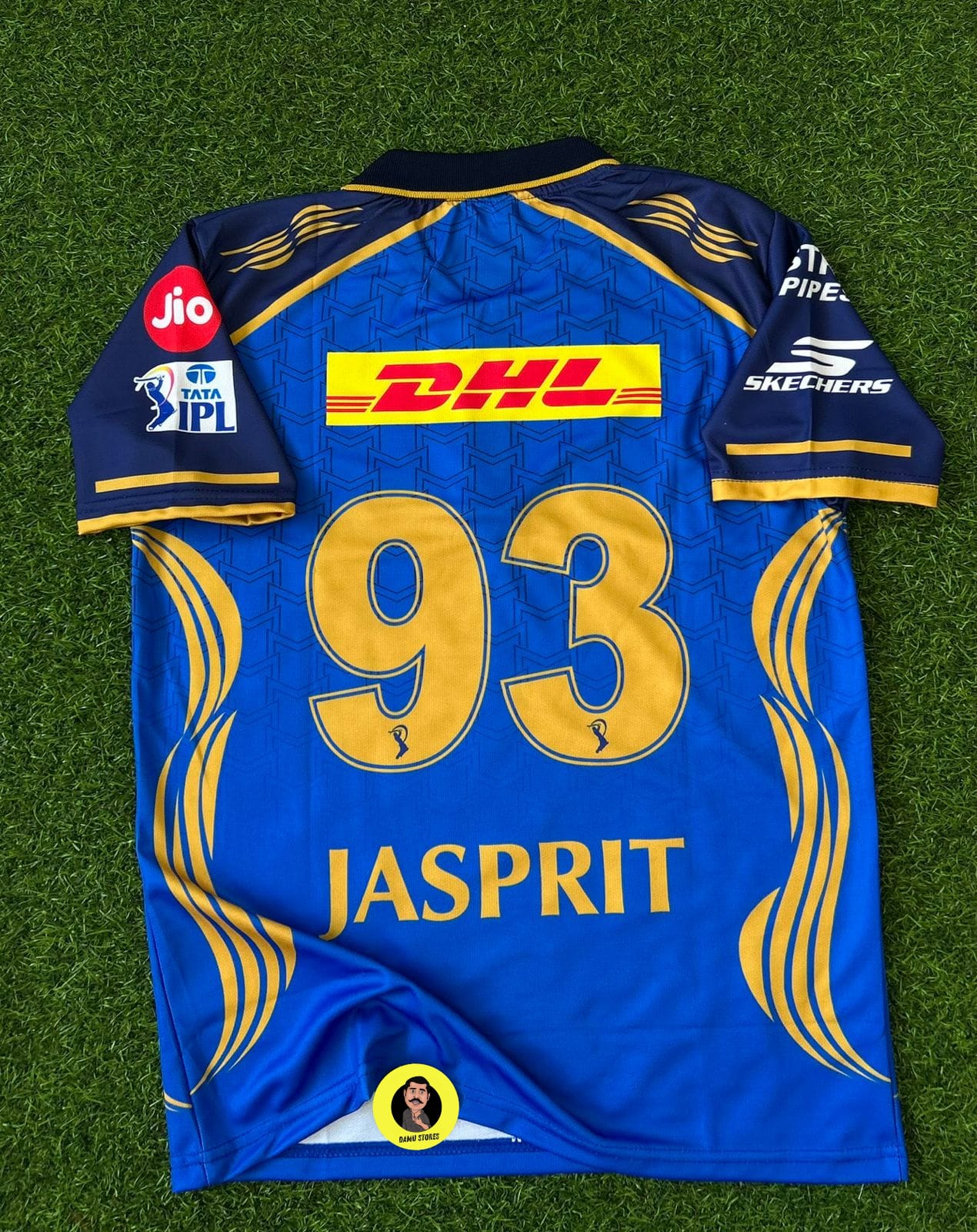 Mumbai Indians ipl jersey (Jasprimt bumrah)