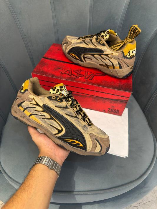 Puma inhale asap beige grey black