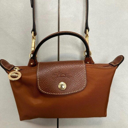 Long champ le pilage mini crossbody bag