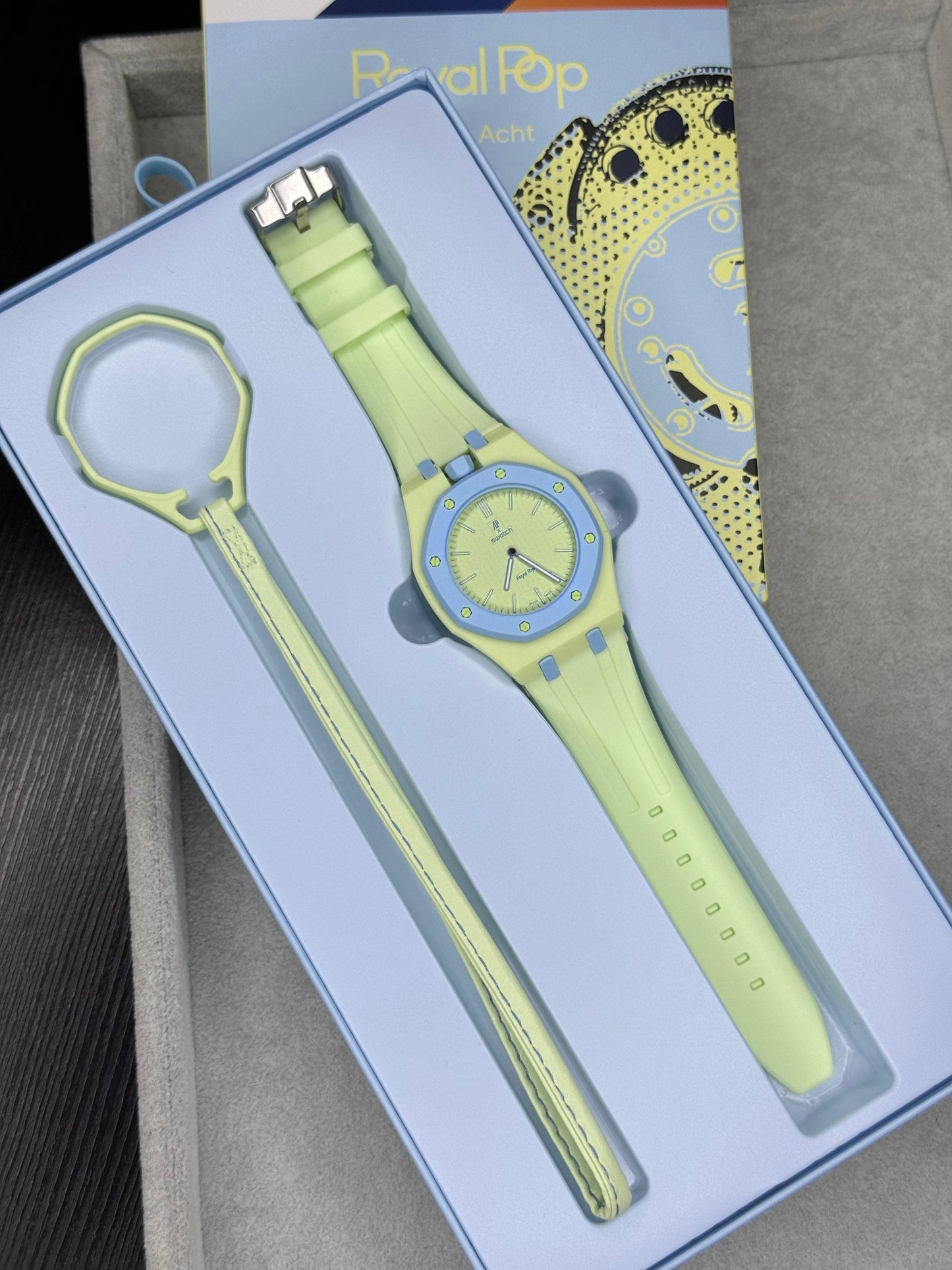 Audemars piguet x swatch royal pop