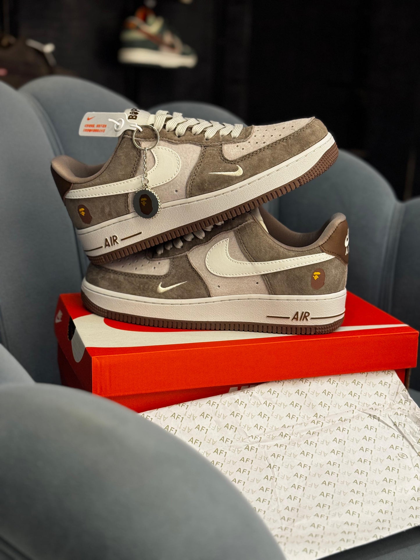 Nike airforce1 x bape