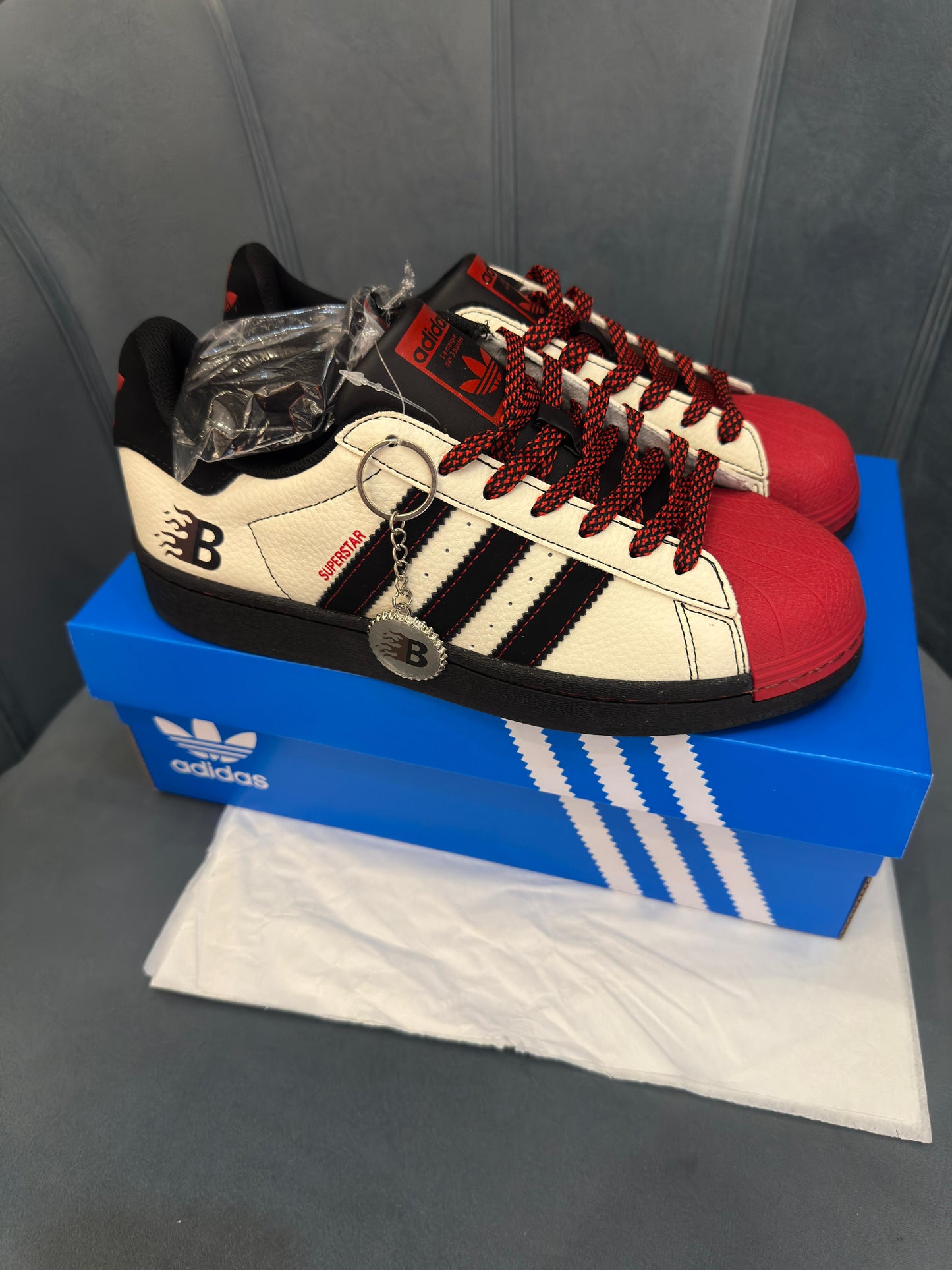Adidas originals superstar x balmain