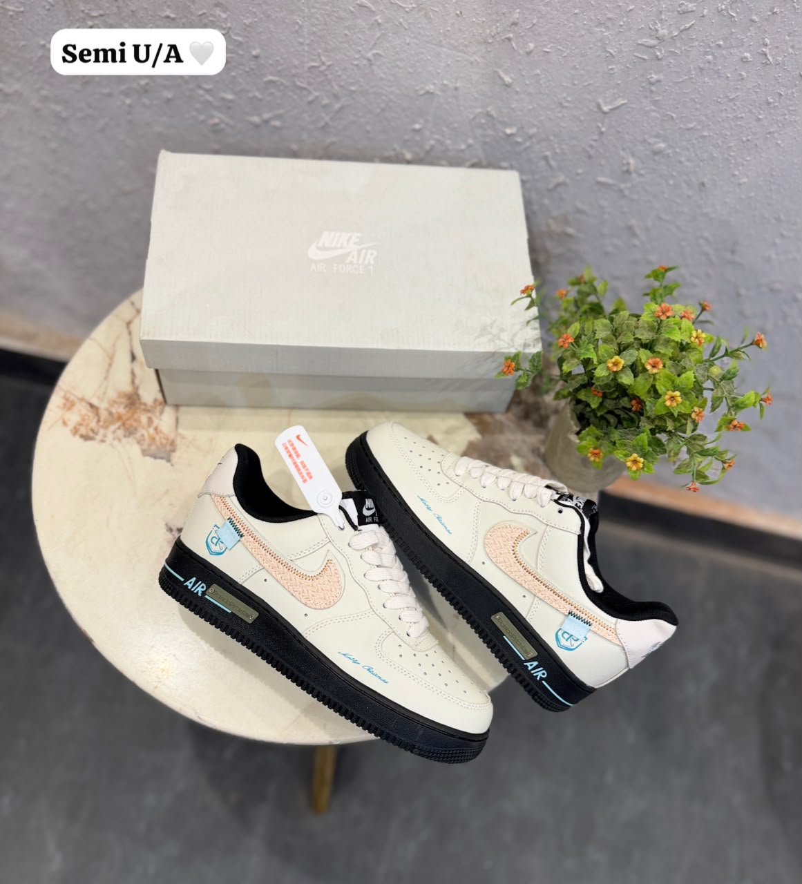 Nike airforce 07 pandaprank c spiritual charm