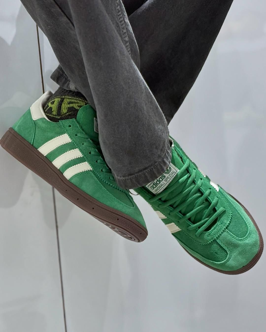 Adidas samba originals handball spezial green