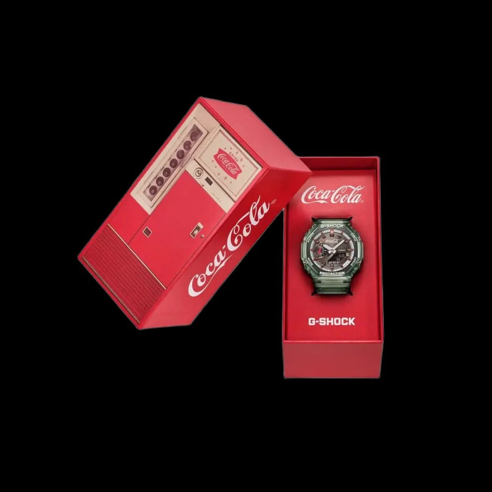 Casio gshock x coca cola coke