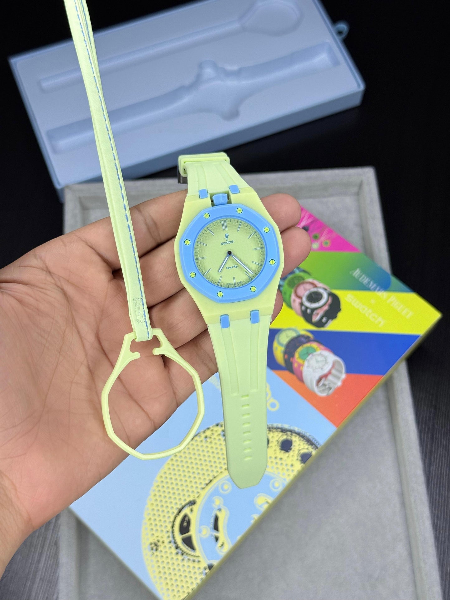 Audemars piguet x swatch royal pop