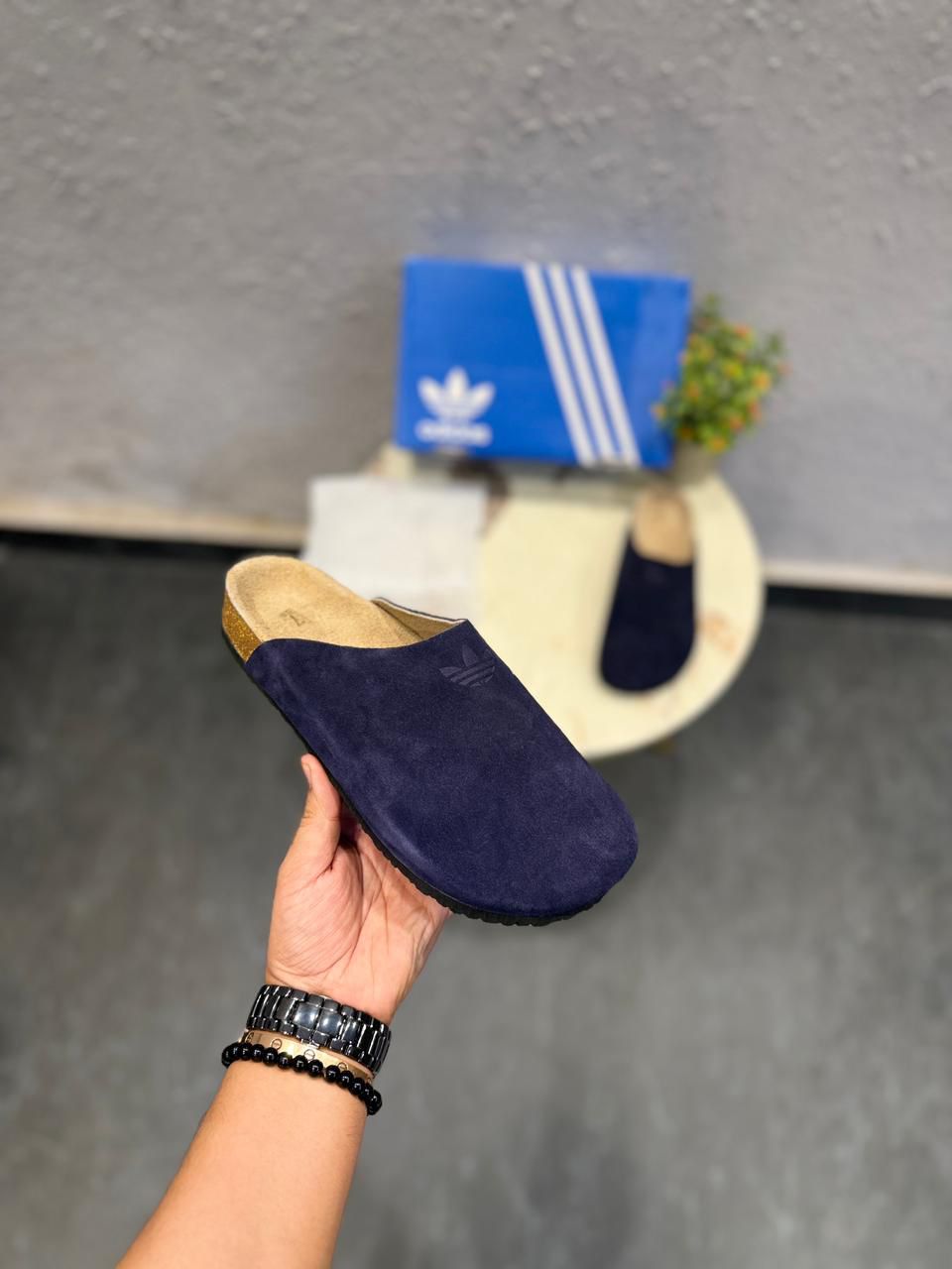 Adidas alexander wang leather mules