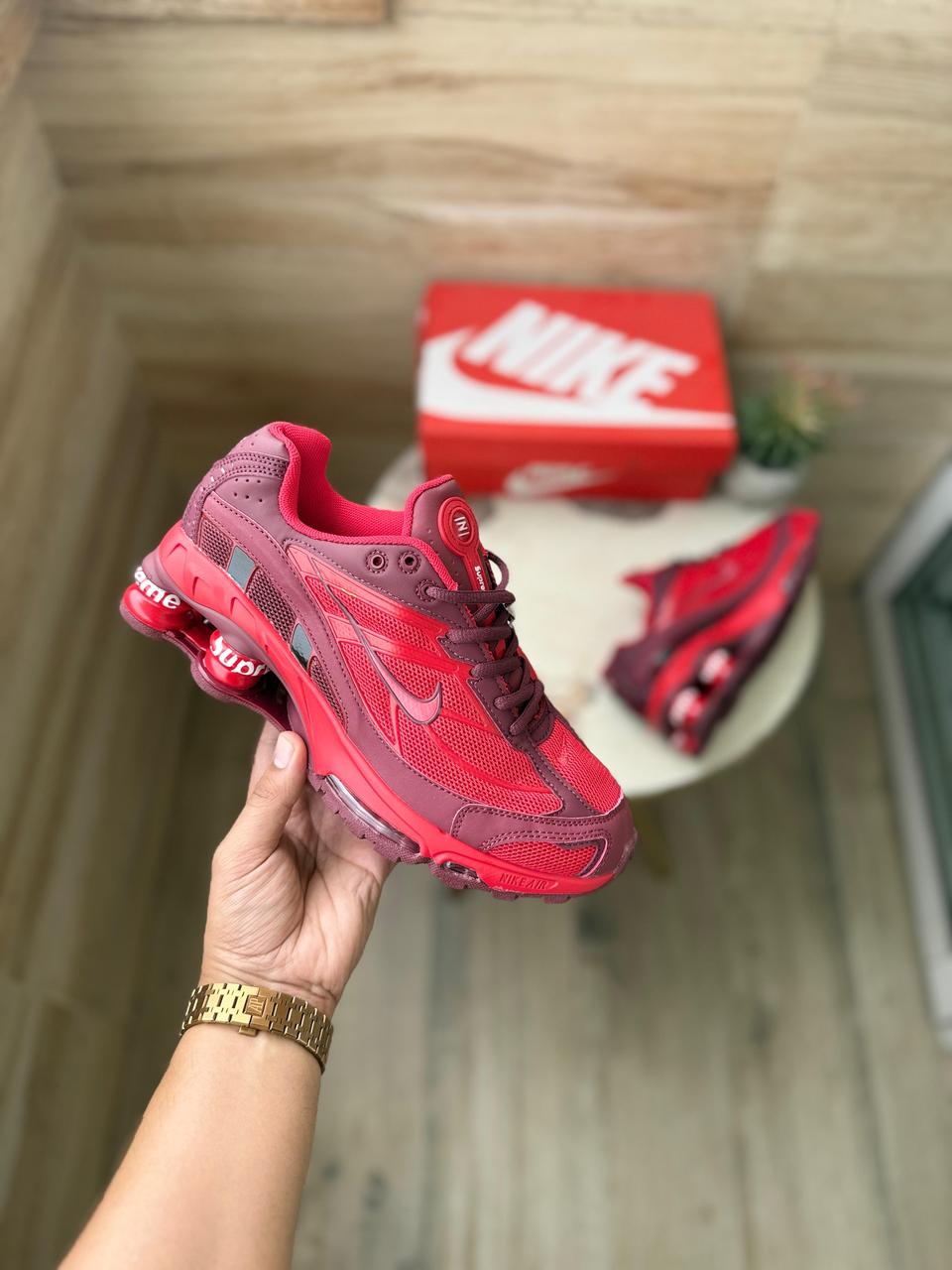 Nike shox 2205 red grey