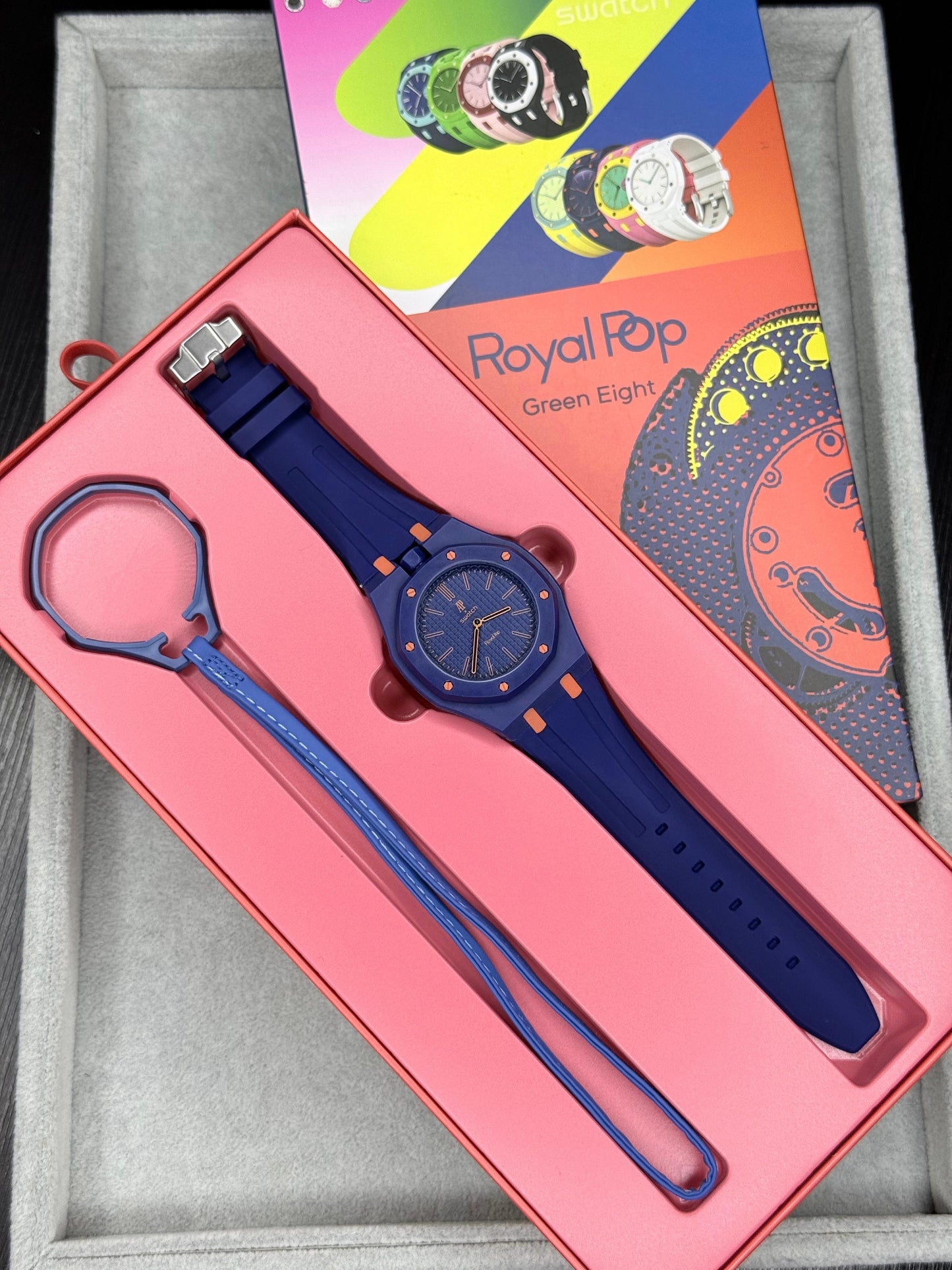 Audemars piguet x swatch royal pop