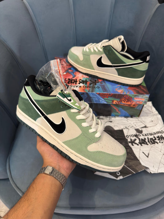 Nike sb dunk otomo ost green black