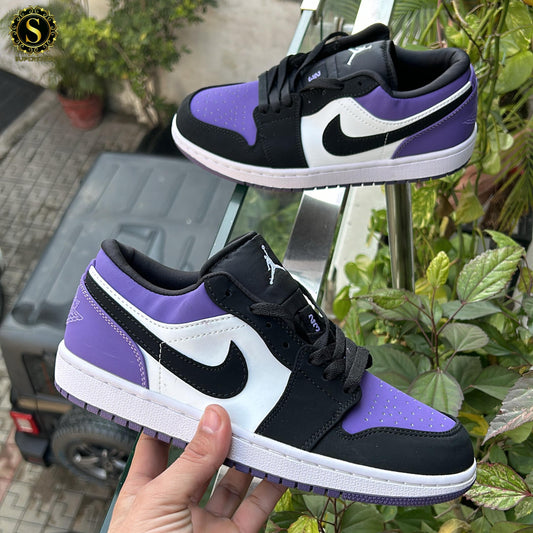 Nike air jordan 1s low court purple