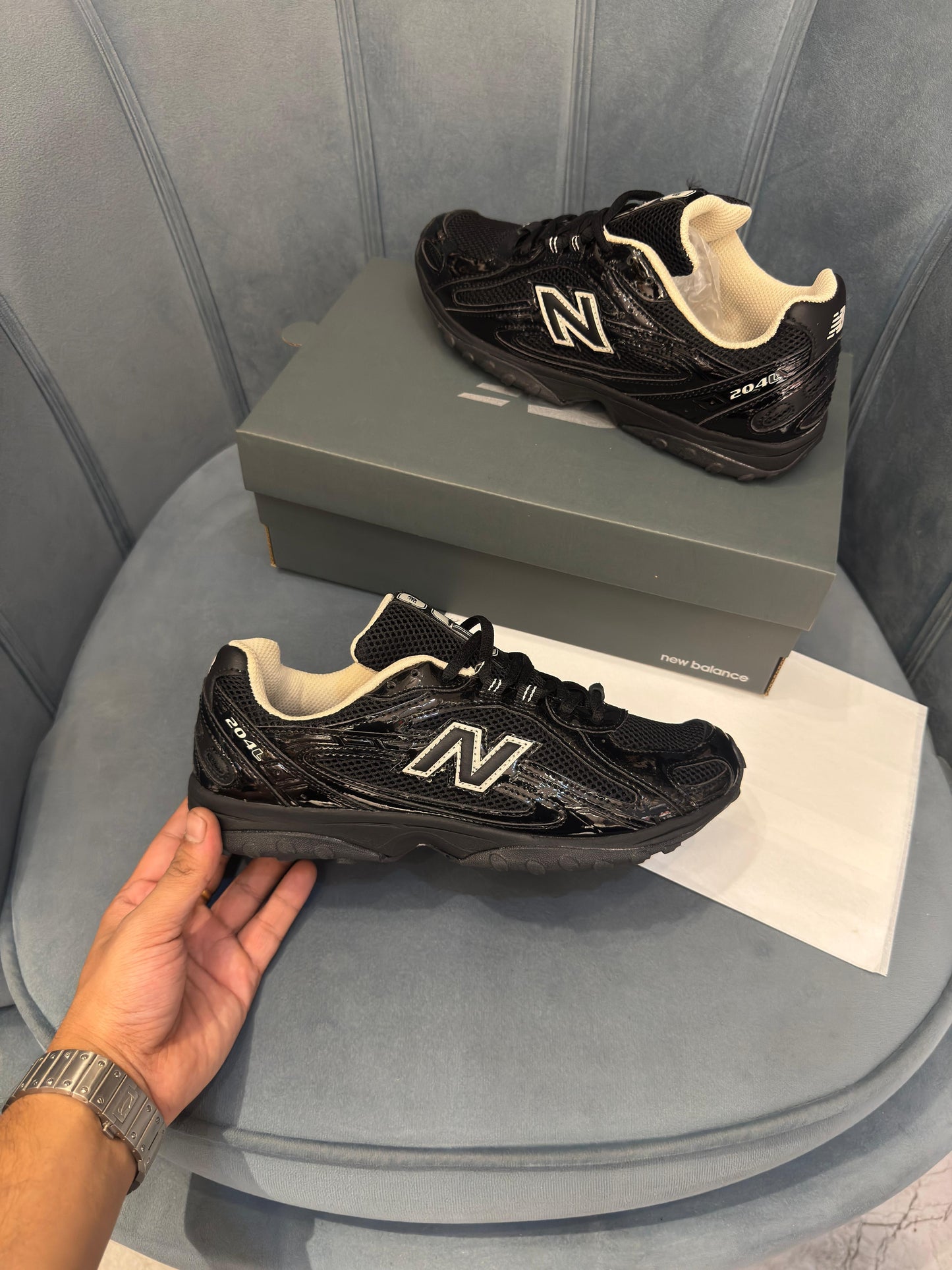 New balance 204L black timberwolf