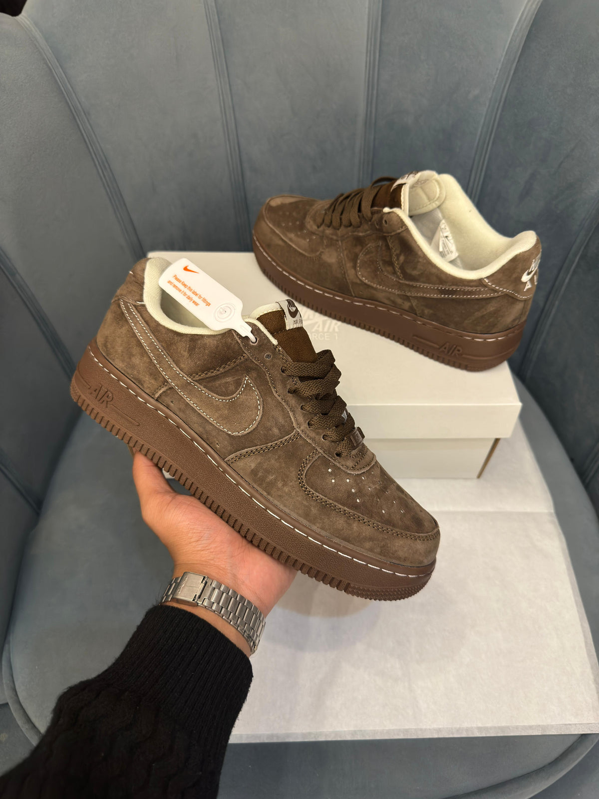Nike airforce 1 cacao wow